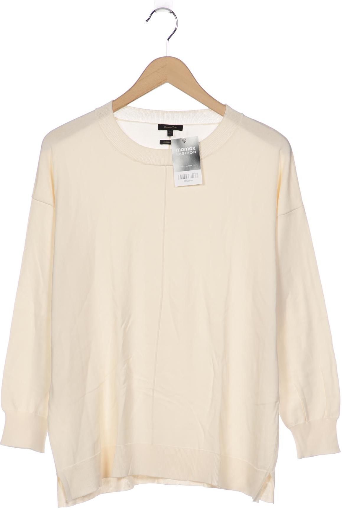 

Massimo Dutti Damen Pullover, cremeweiß