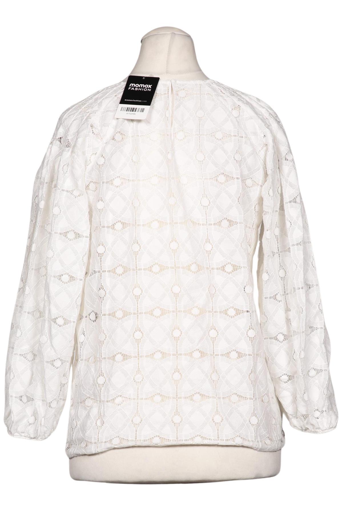 

Massimo Dutti Damen Bluse, weiß, Gr. 40