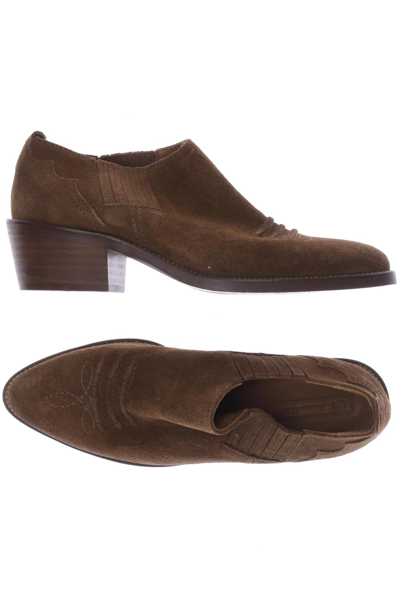 

Massimo Dutti Damen Halbschuh, braun, Gr. 38