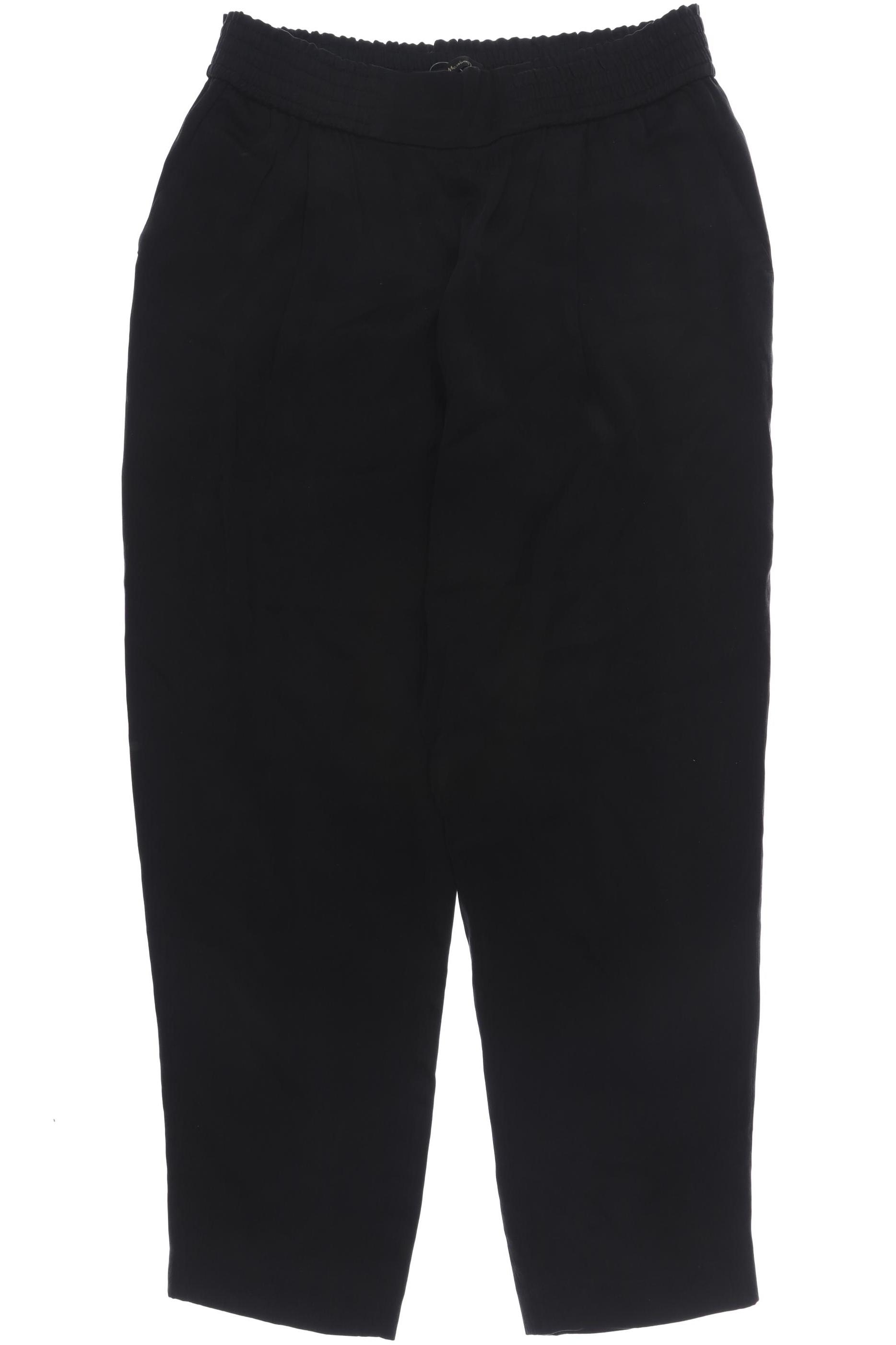 

Massimo Dutti Damen Stoffhose, schwarz