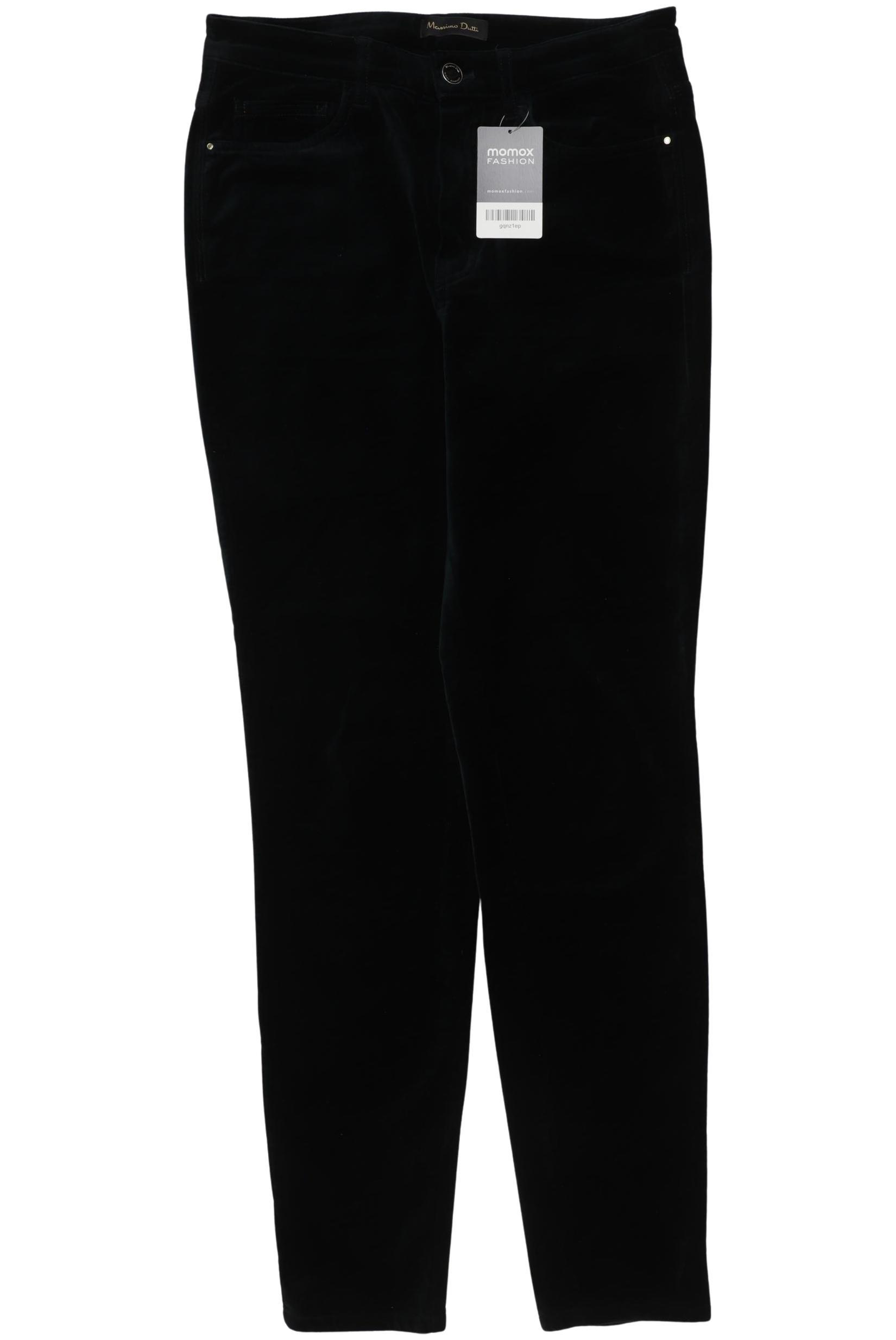 

Massimo Dutti Damen Stoffhose, schwarz, Gr. 38