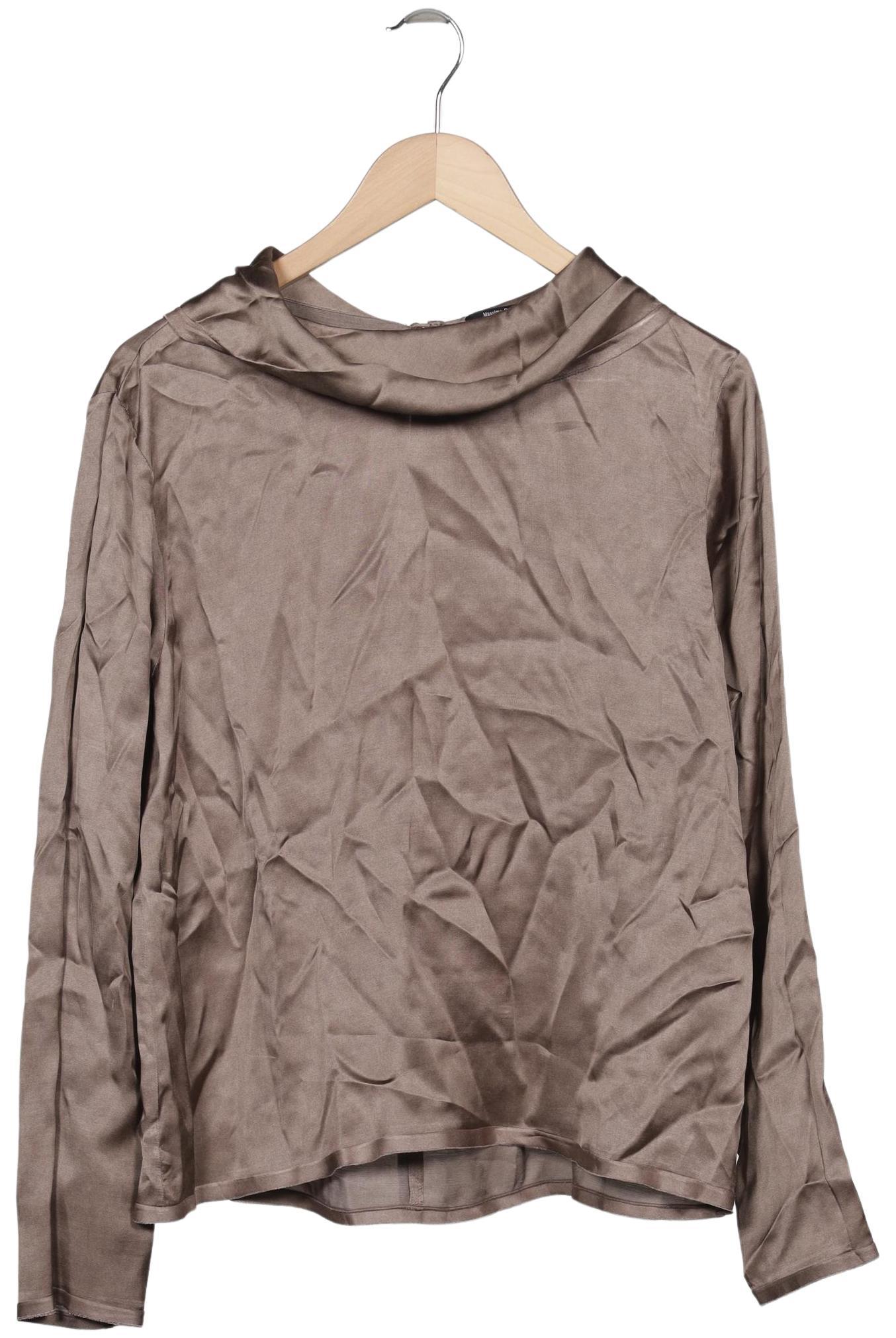

Massimo Dutti Damen Bluse, beige, Gr. 42