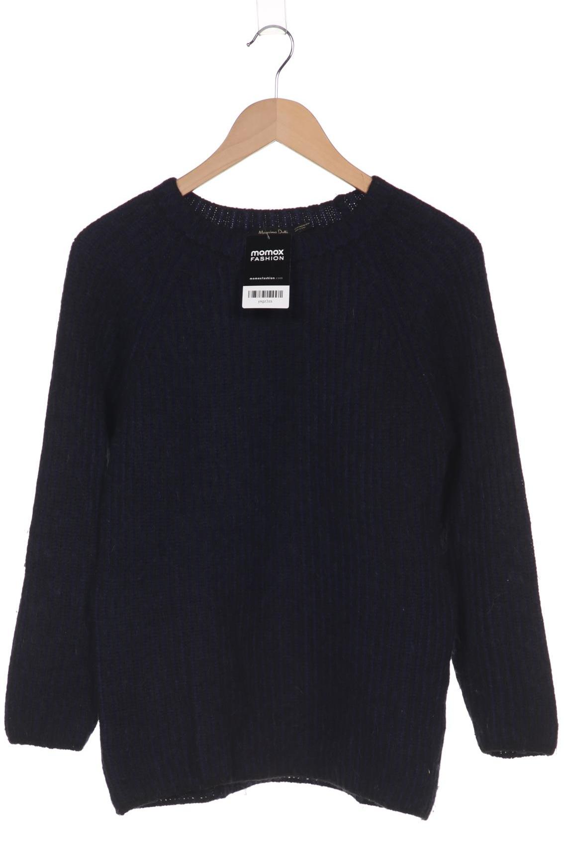 

Massimo Dutti Damen Pullover, marineblau, Gr. 38