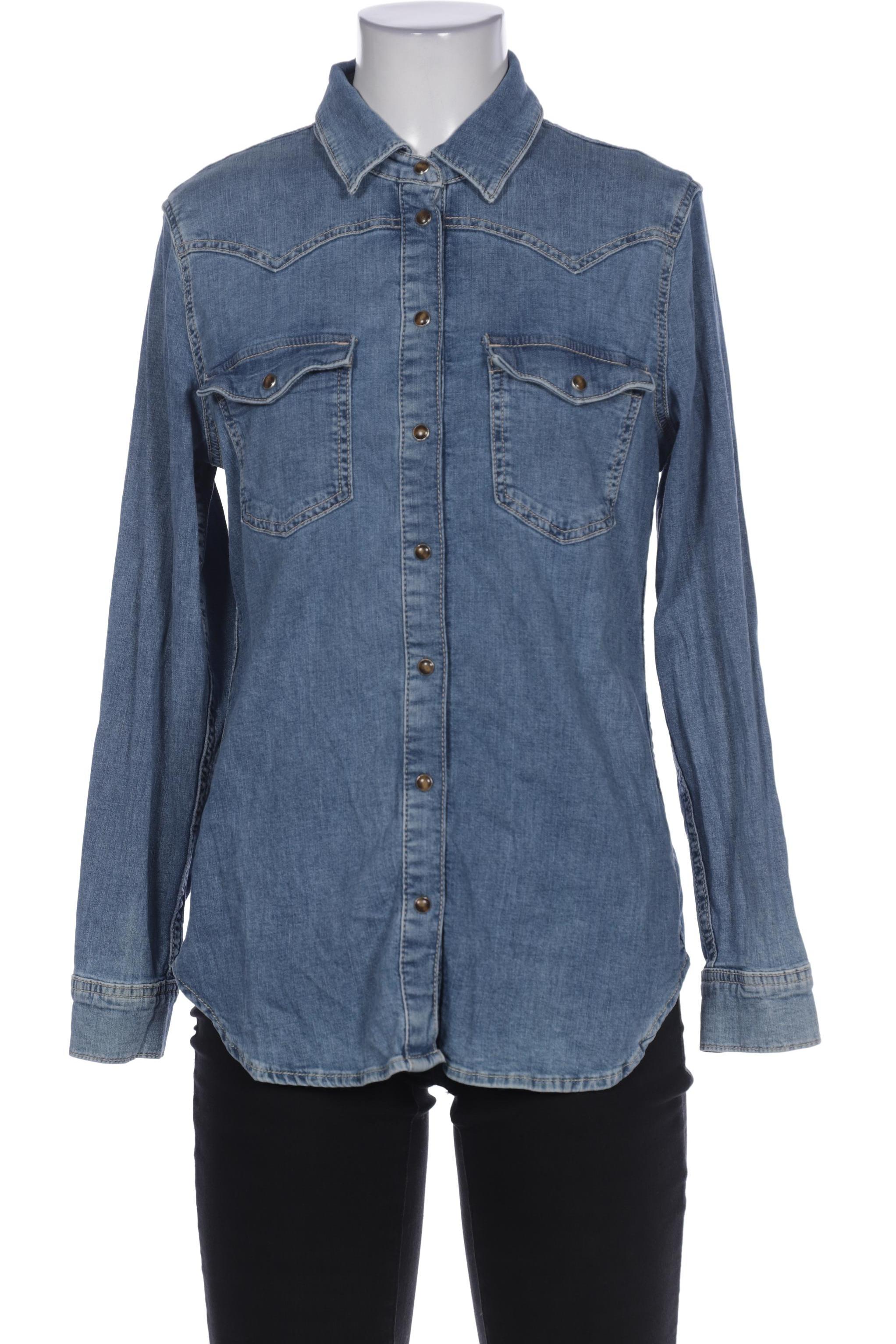 Thumbnail - Massimo Dutti Damen Bluse, blau, Gr. 36
