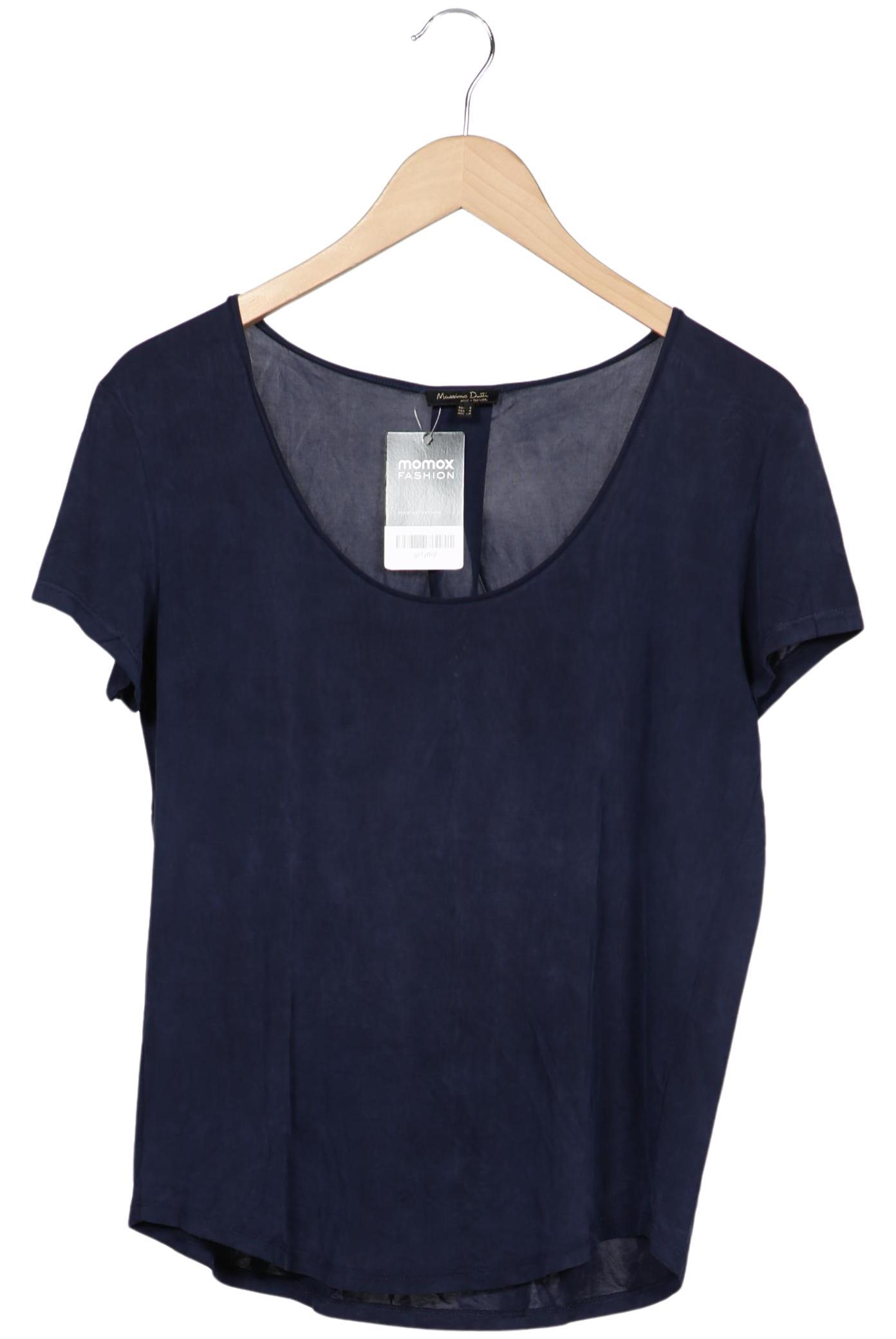 

Massimo Dutti Damen T-Shirt, marineblau, Gr. 36