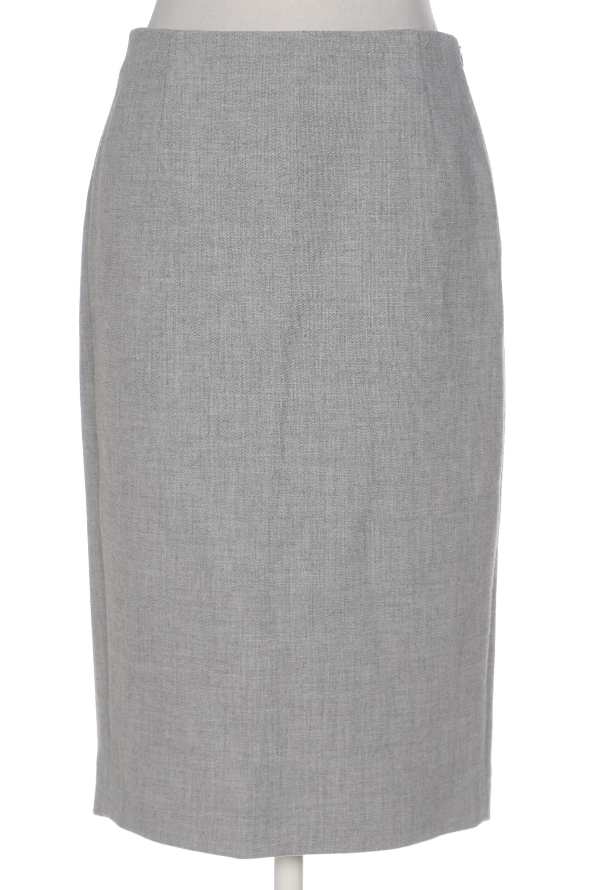 

Massimo Dutti Damen Rock, grau, Gr. 38