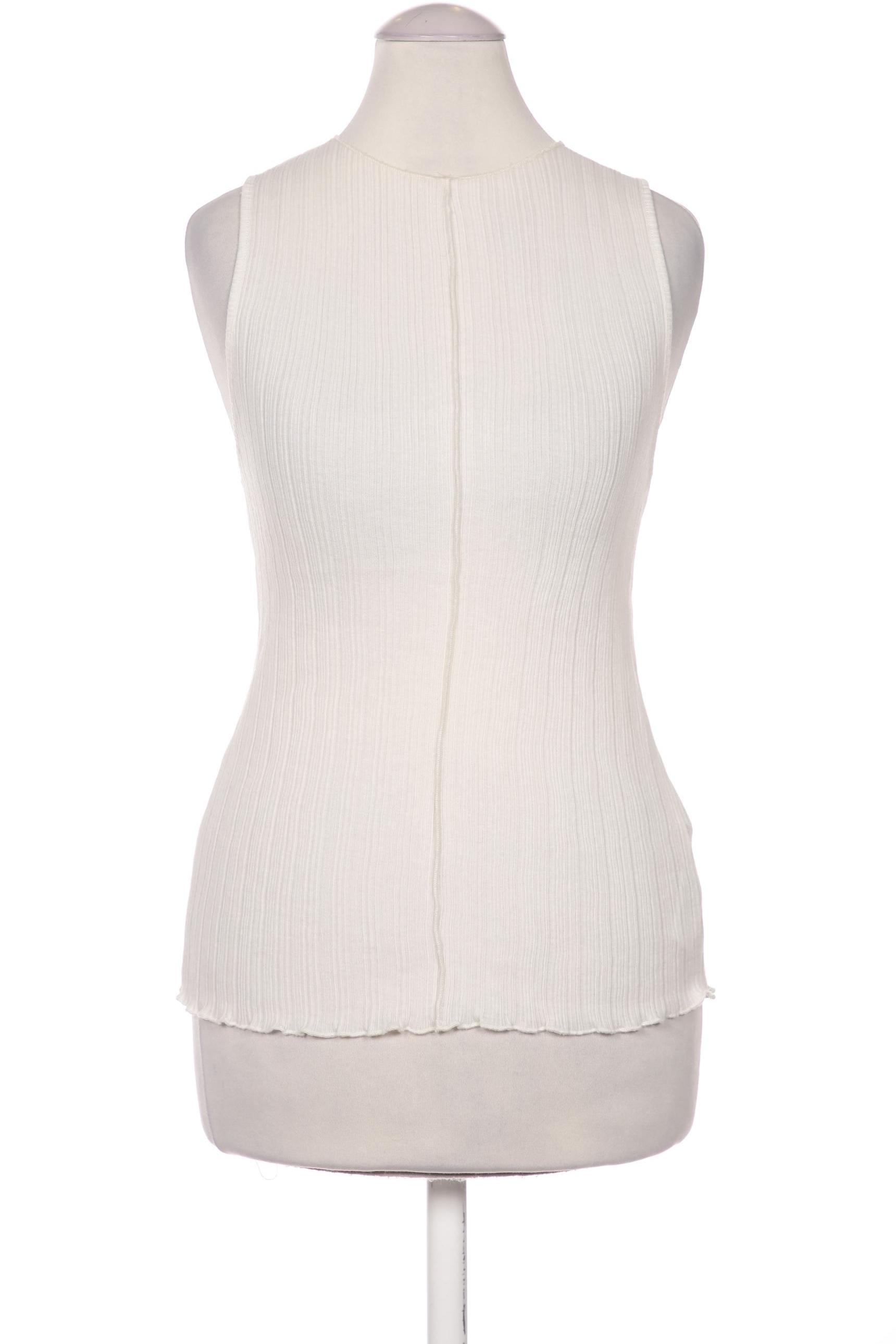 

Massimo Dutti Damen Top, cremeweiß, Gr. 34