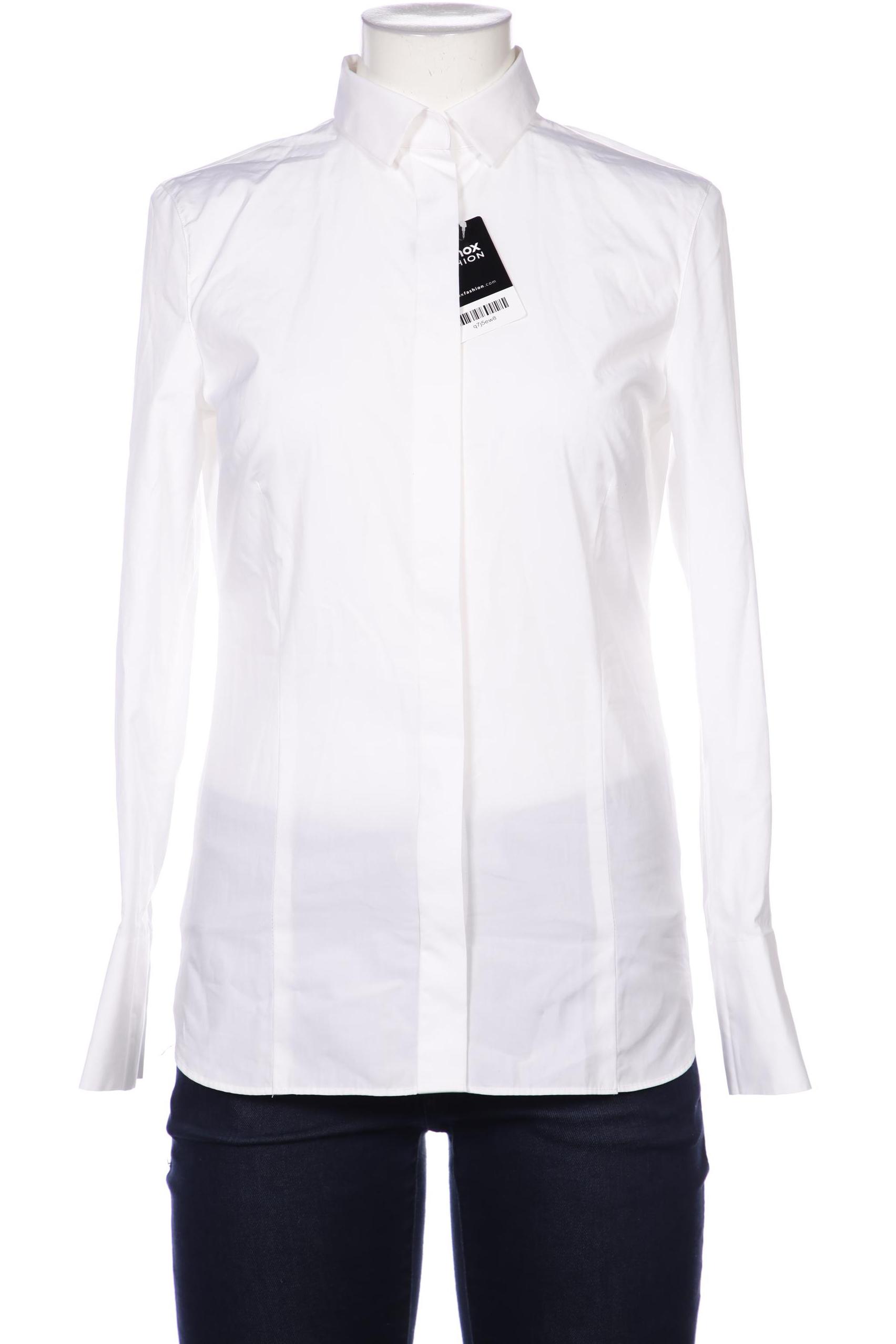 

Massimo Dutti Damen Bluse, weiß, Gr. 38