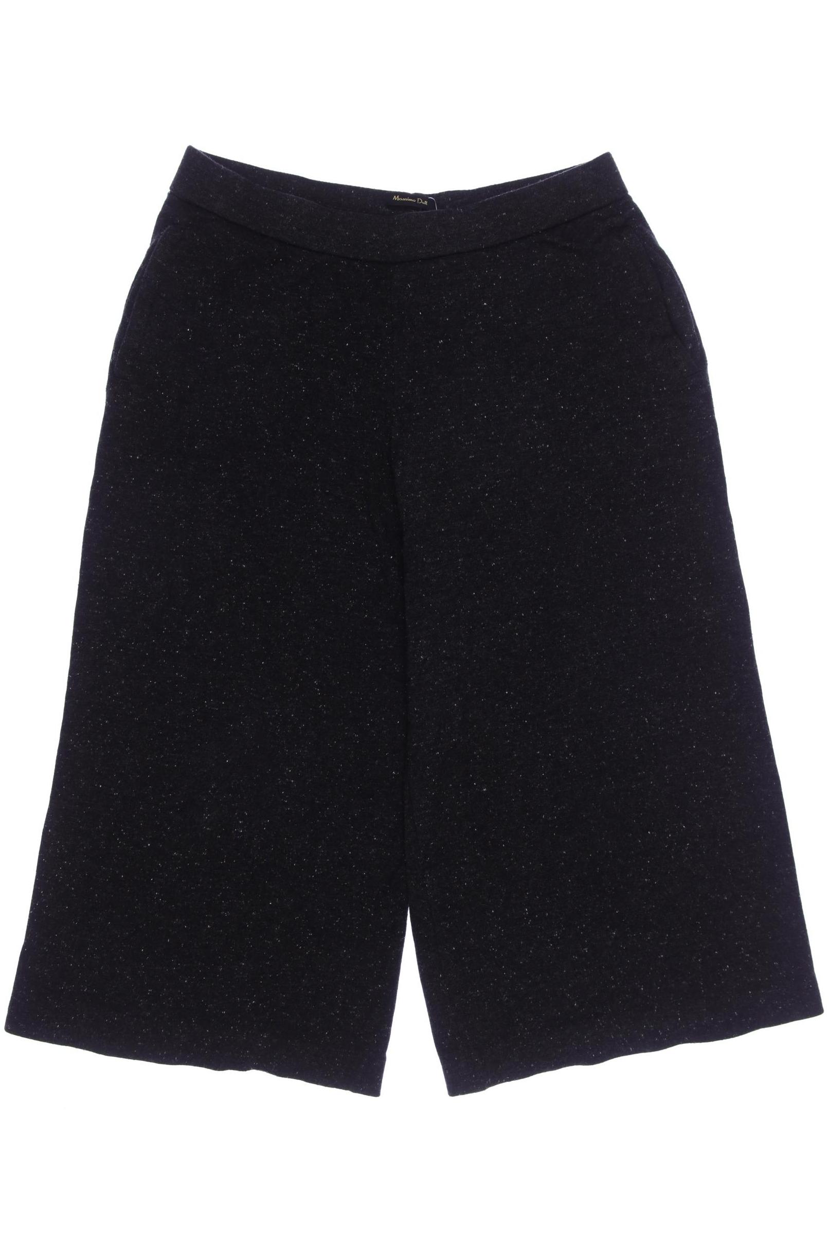 

Massimo Dutti Damen Stoffhose, schwarz, Gr. 38