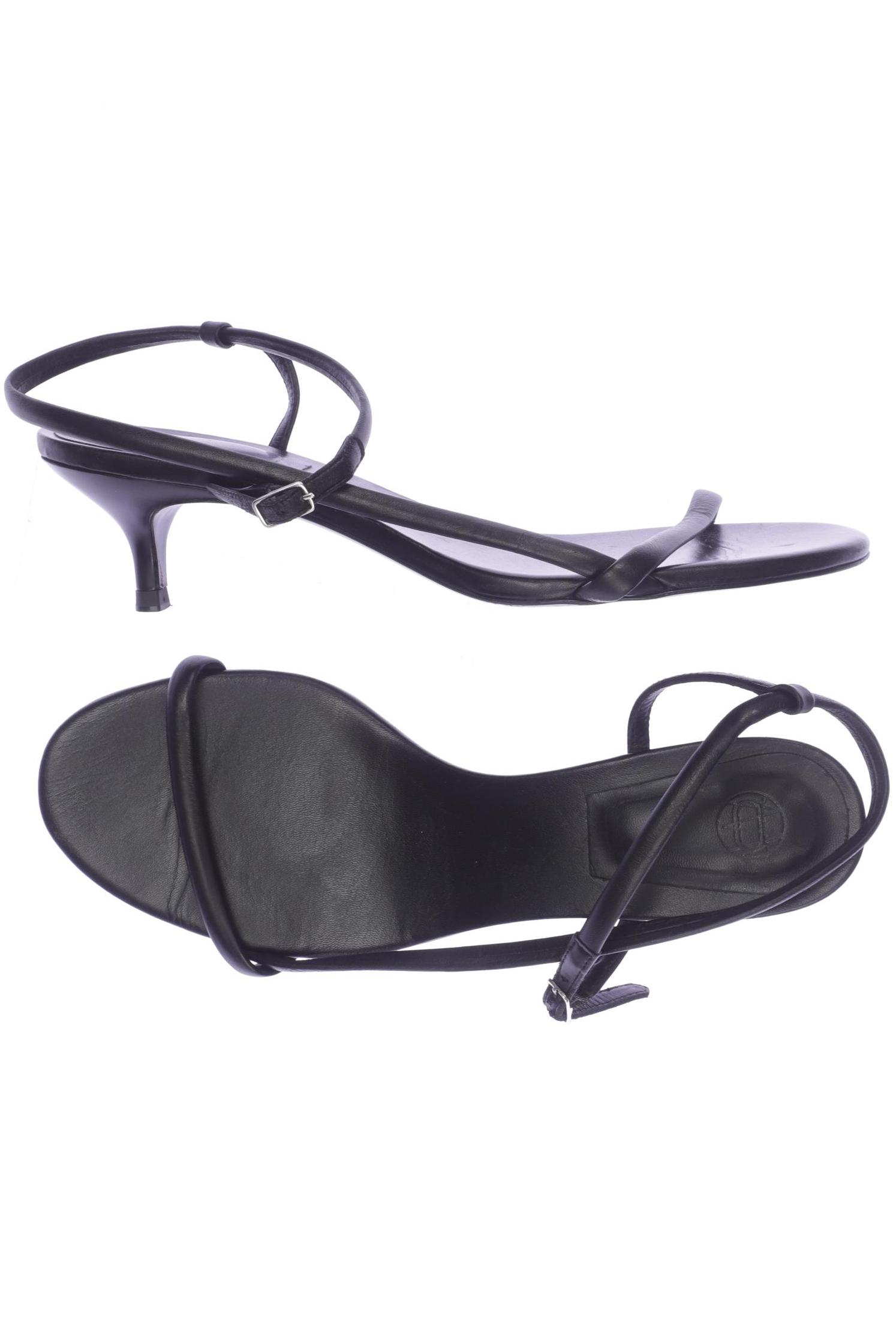 

Massimo Dutti Damen Sandale, schwarz, Gr. 40