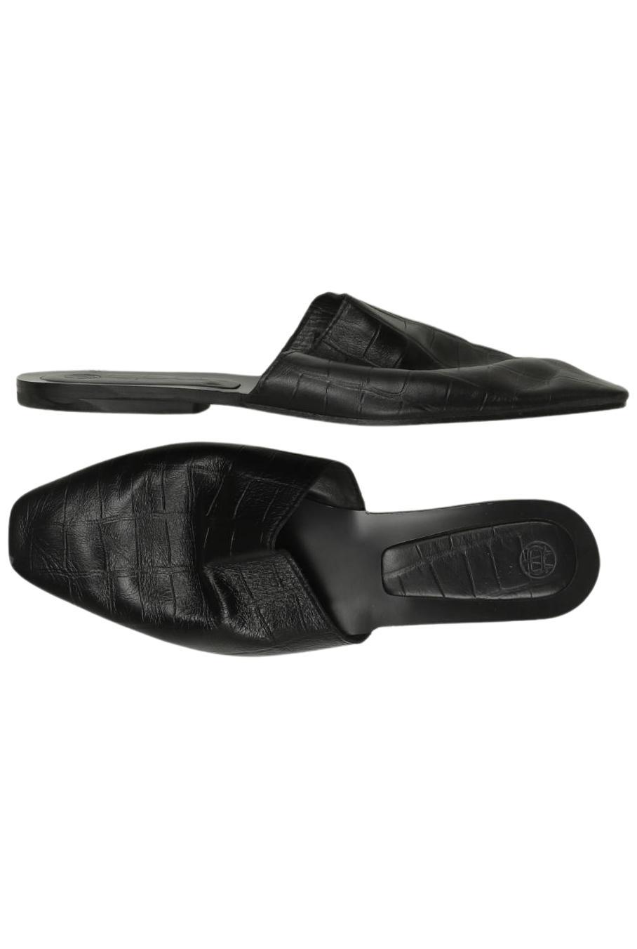 

Massimo Dutti Damen Sandale, schwarz, Gr. 37