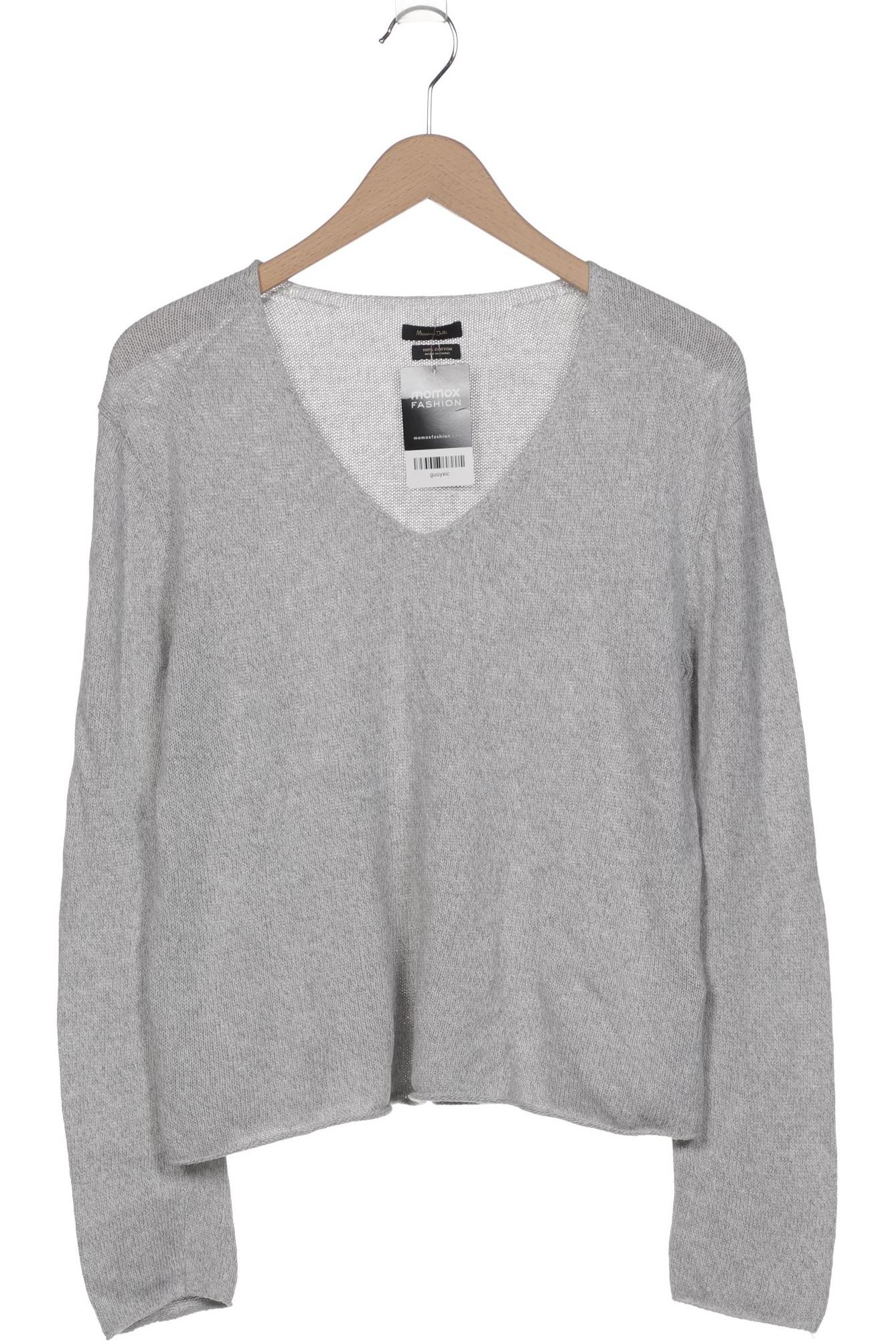 

Massimo Dutti Damen Pullover, grau, Gr. 42