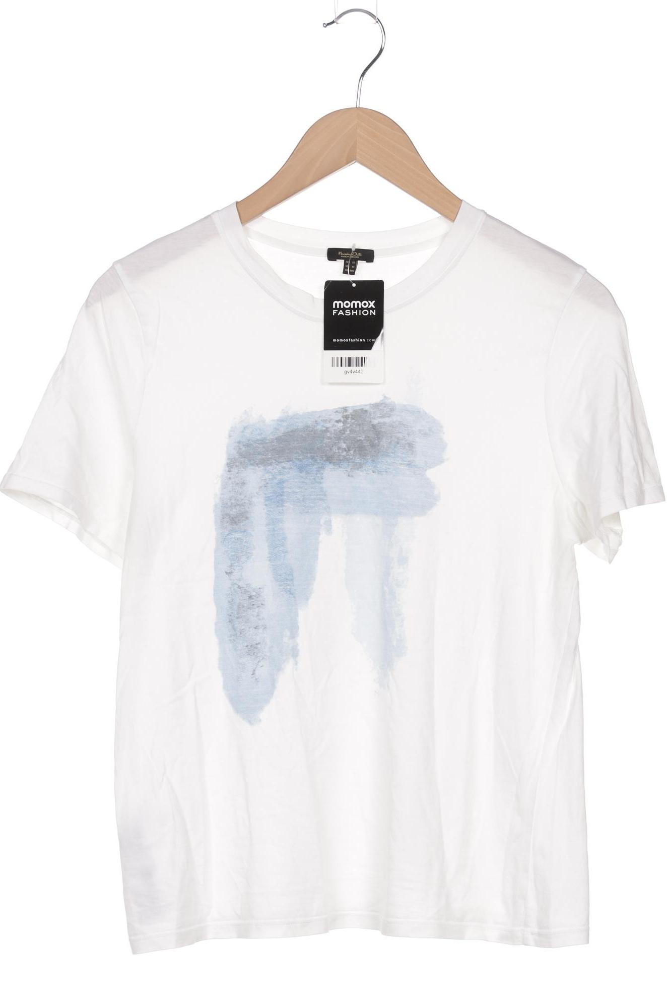 

Massimo Dutti Damen T-Shirt, weiß, Gr. 34