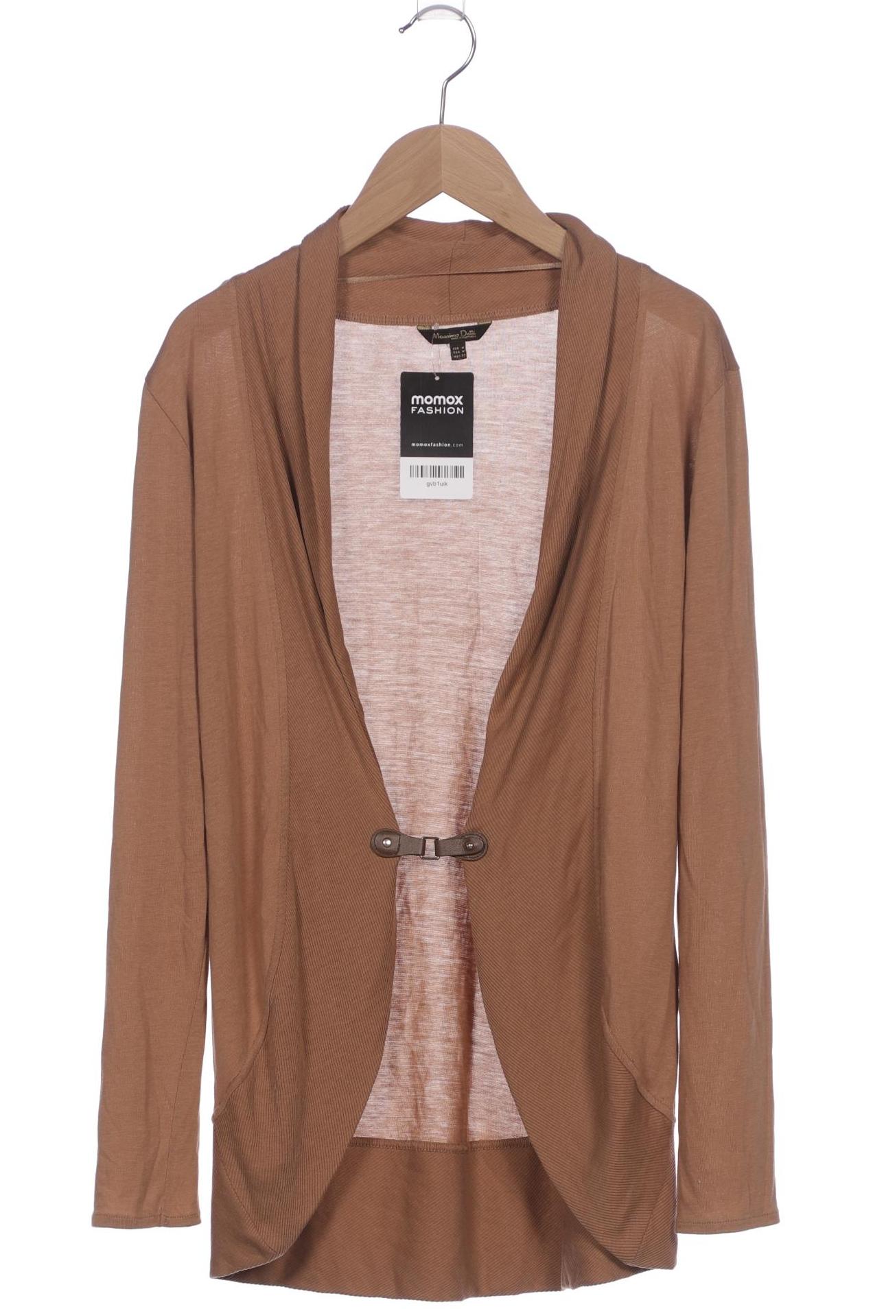 

Massimo Dutti Damen Strickjacke, braun, Gr. 38