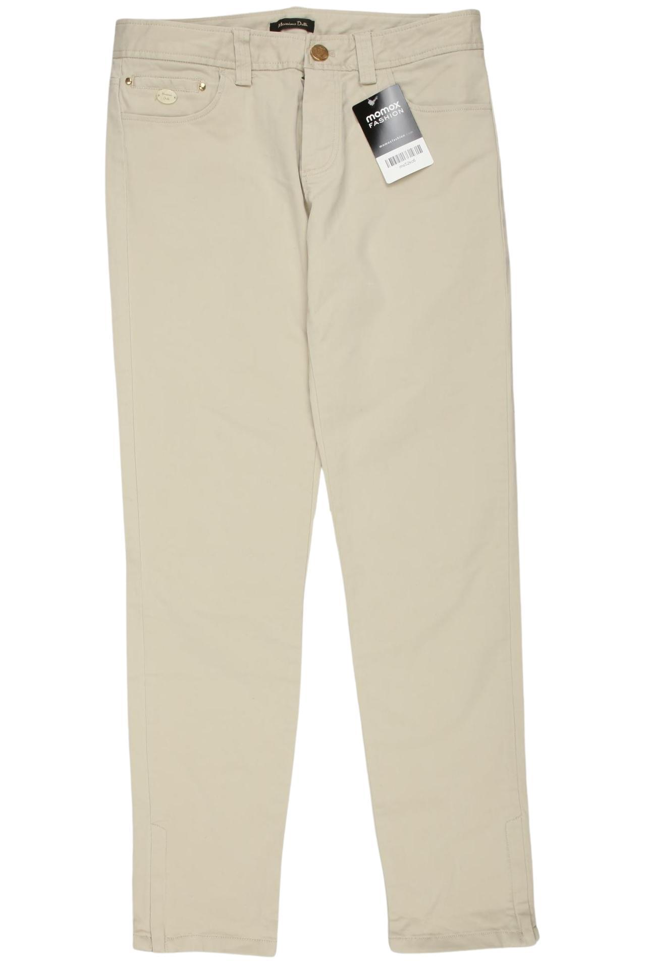 

Massimo Dutti Damen Stoffhose, beige, Gr. 36
