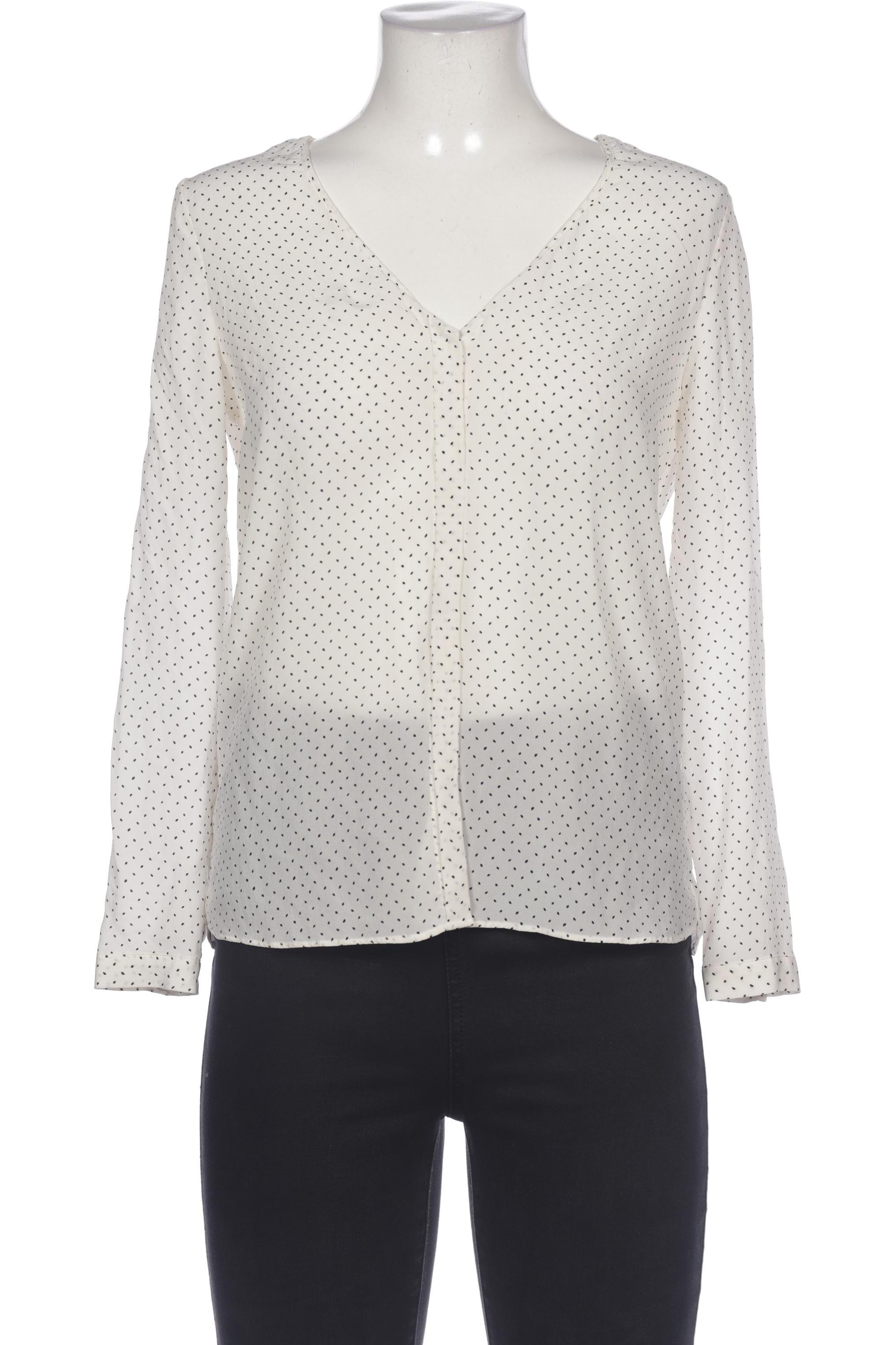 

Massimo Dutti Damen Bluse, cremeweiß, Gr. 38