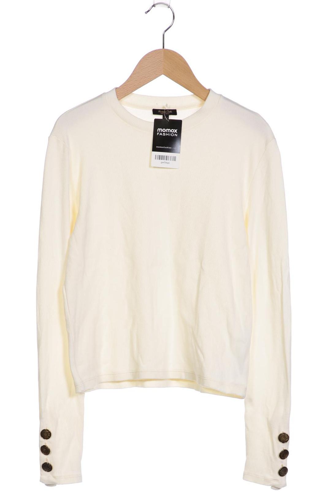 

Massimo Dutti Damen Pullover, cremeweiß, Gr. 38
