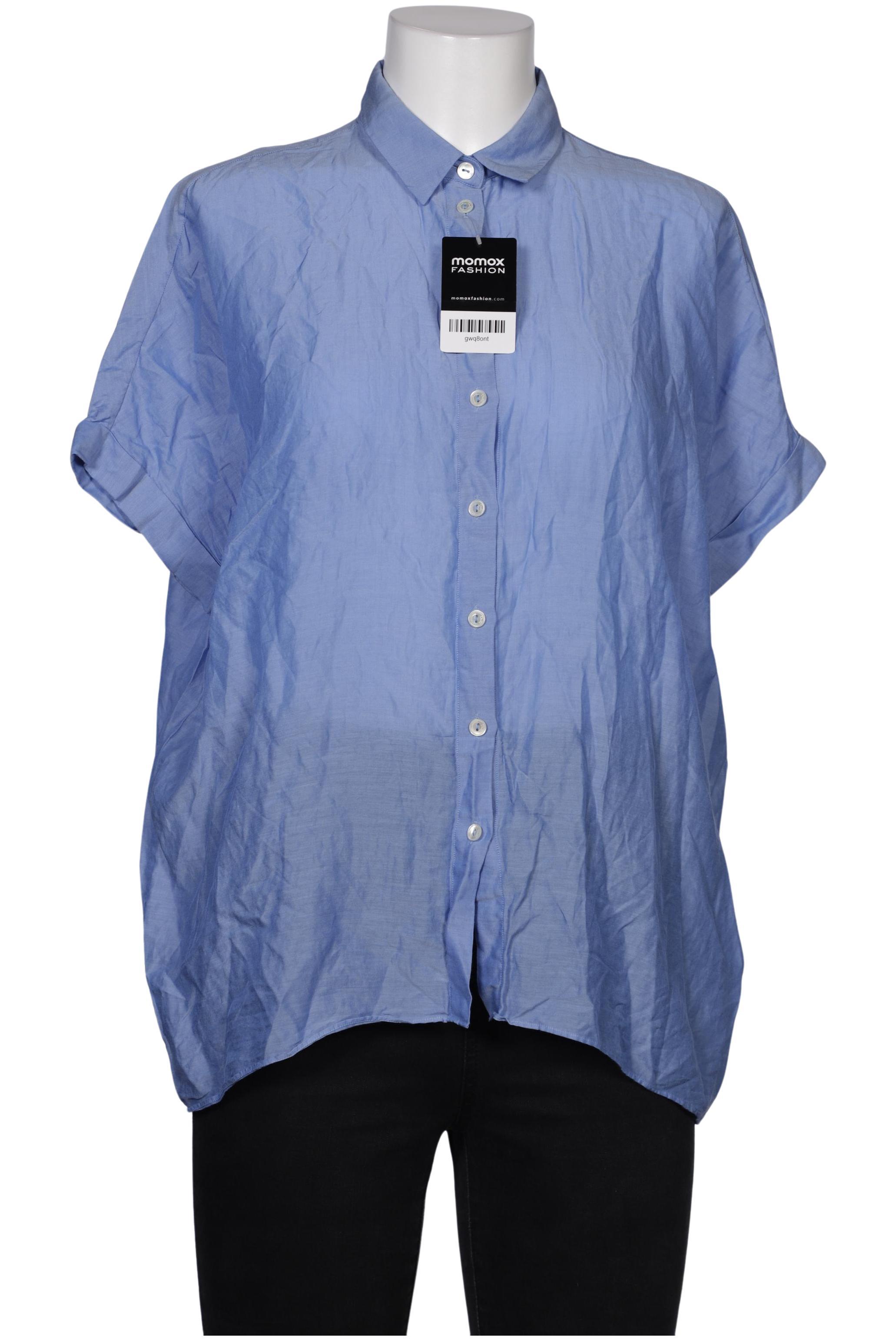 

Massimo Dutti Damen Bluse, hellblau, Gr. 42