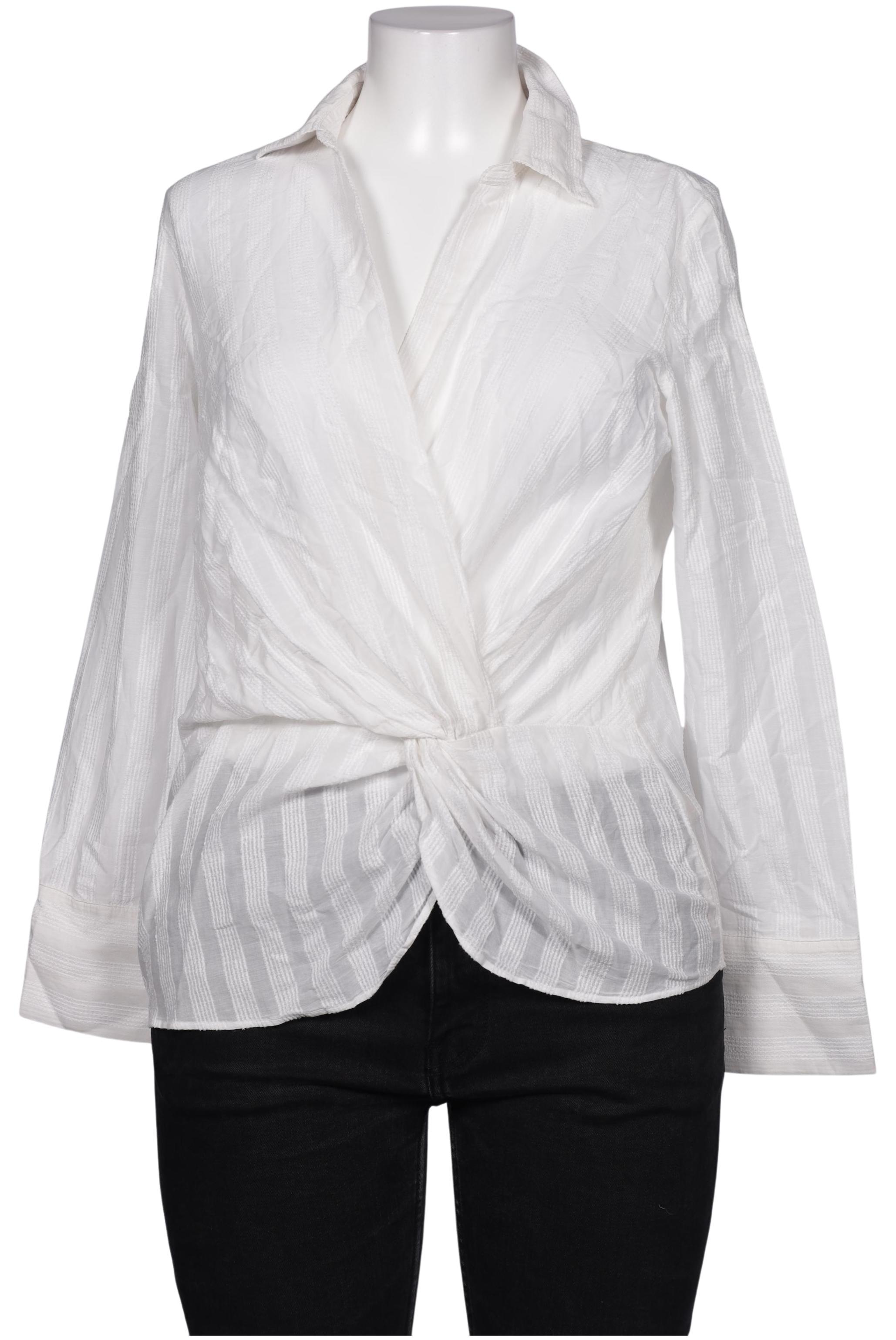 

Massimo Dutti Damen Bluse, cremeweiß, Gr. 42