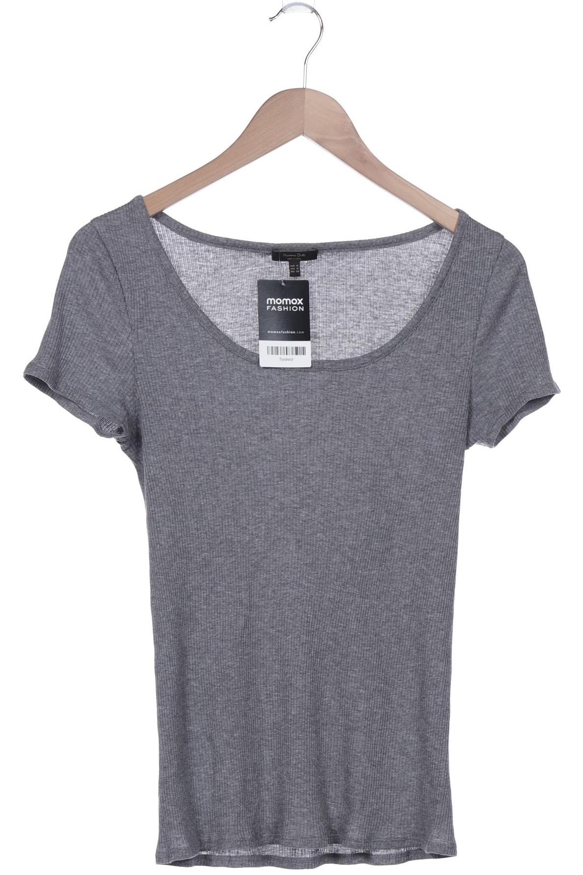

Massimo Dutti Damen T-Shirt, grau, Gr. 44