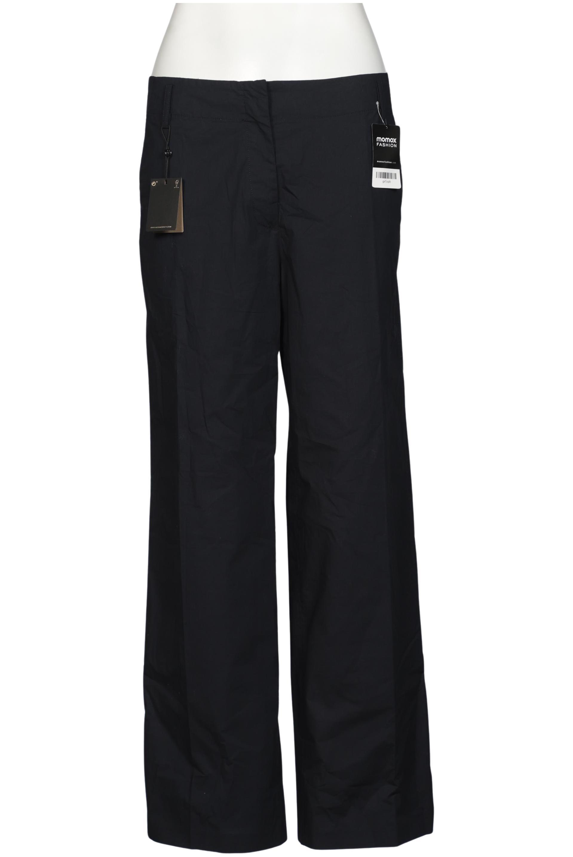 

Massimo Dutti Damen Stoffhose, marineblau, Gr. 42