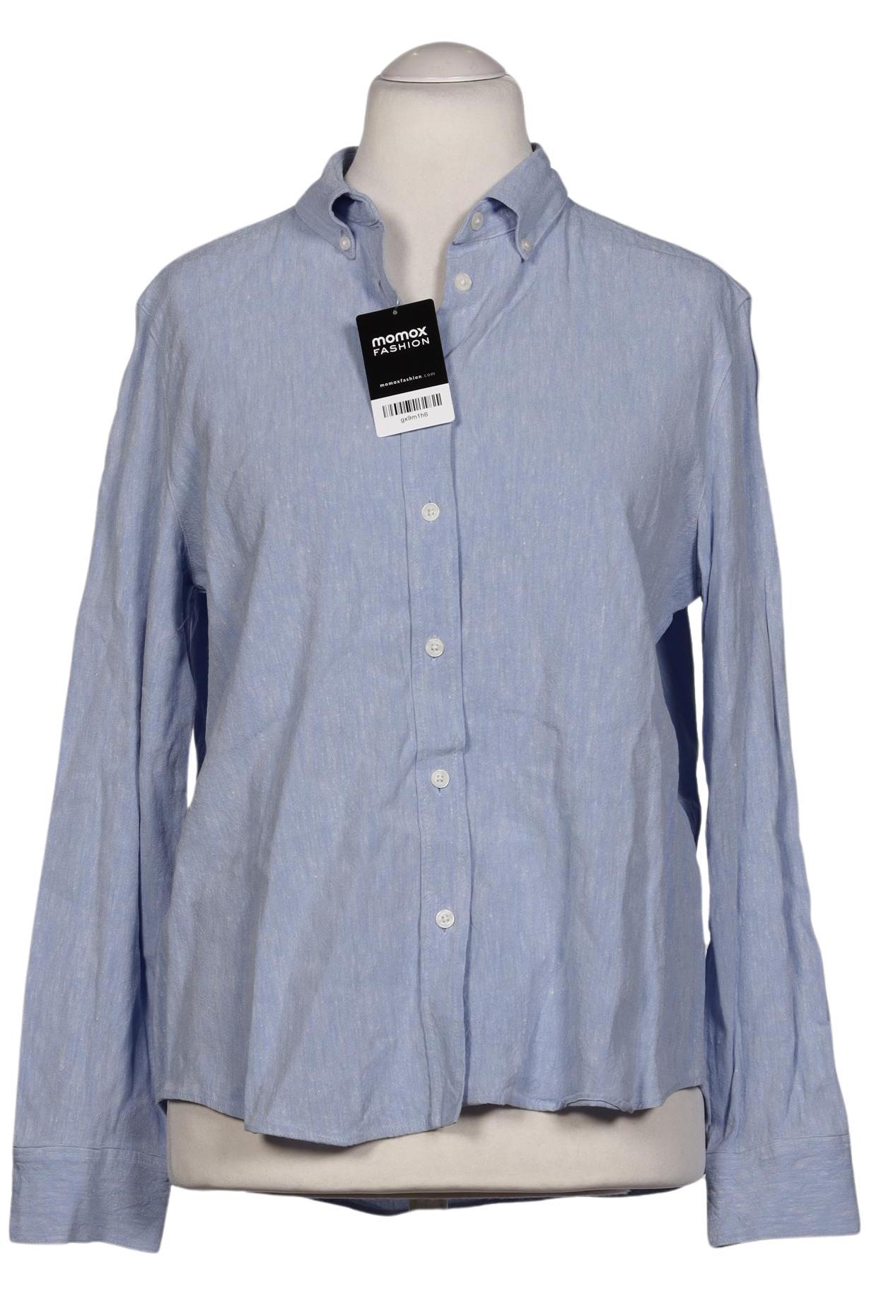 

Massimo Dutti Damen Bluse, hellblau, Gr. 38