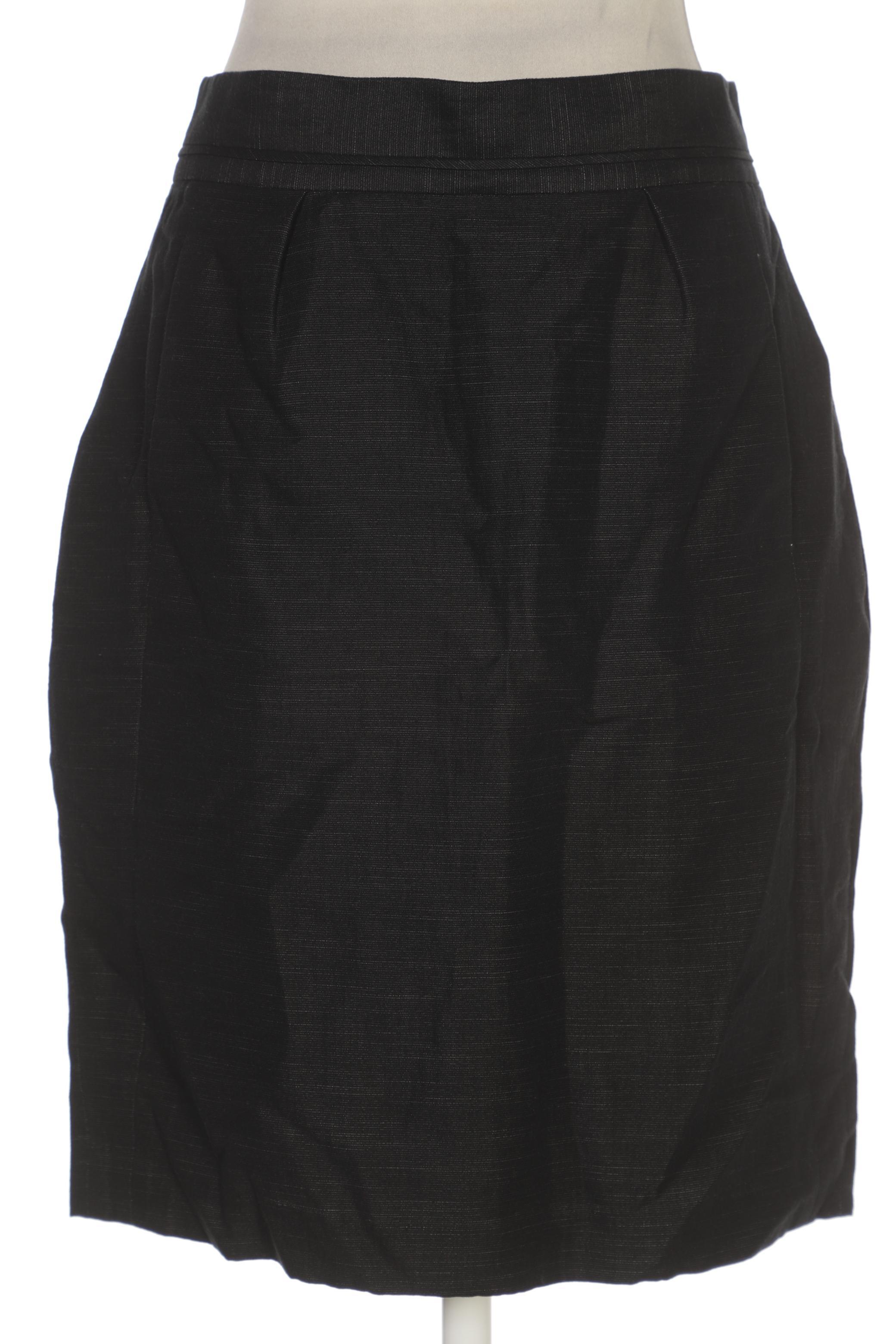 

Massimo Dutti Damen Rock, schwarz, Gr. 40