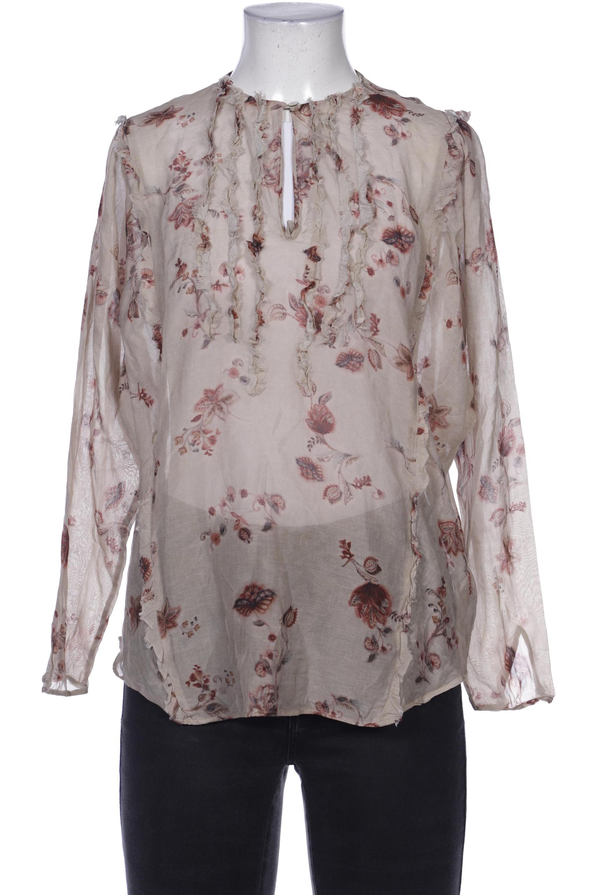 

Massimo Dutti Damen Bluse, beige, Gr. 34