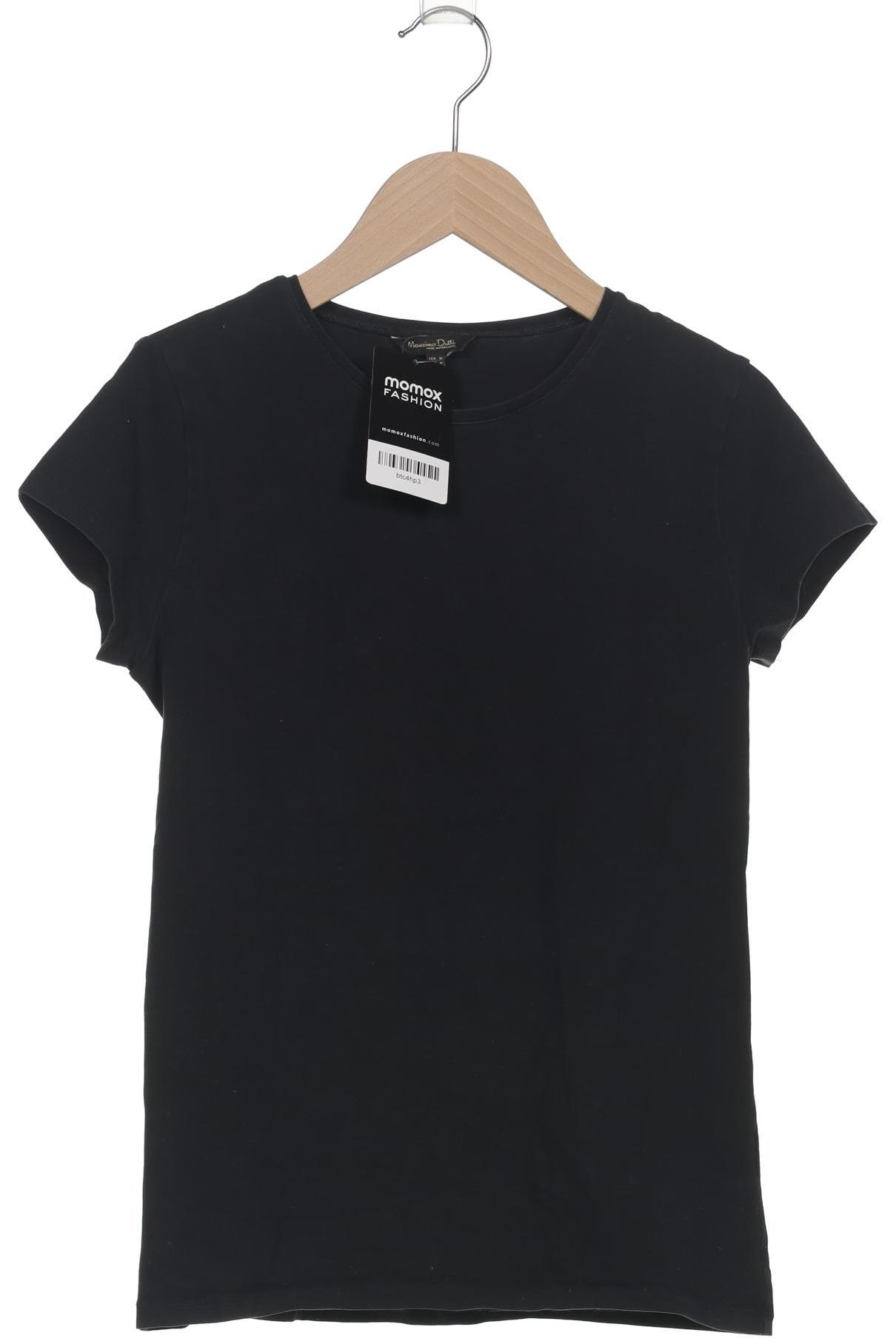 

Massimo Dutti Damen T-Shirt, schwarz, Gr. 38