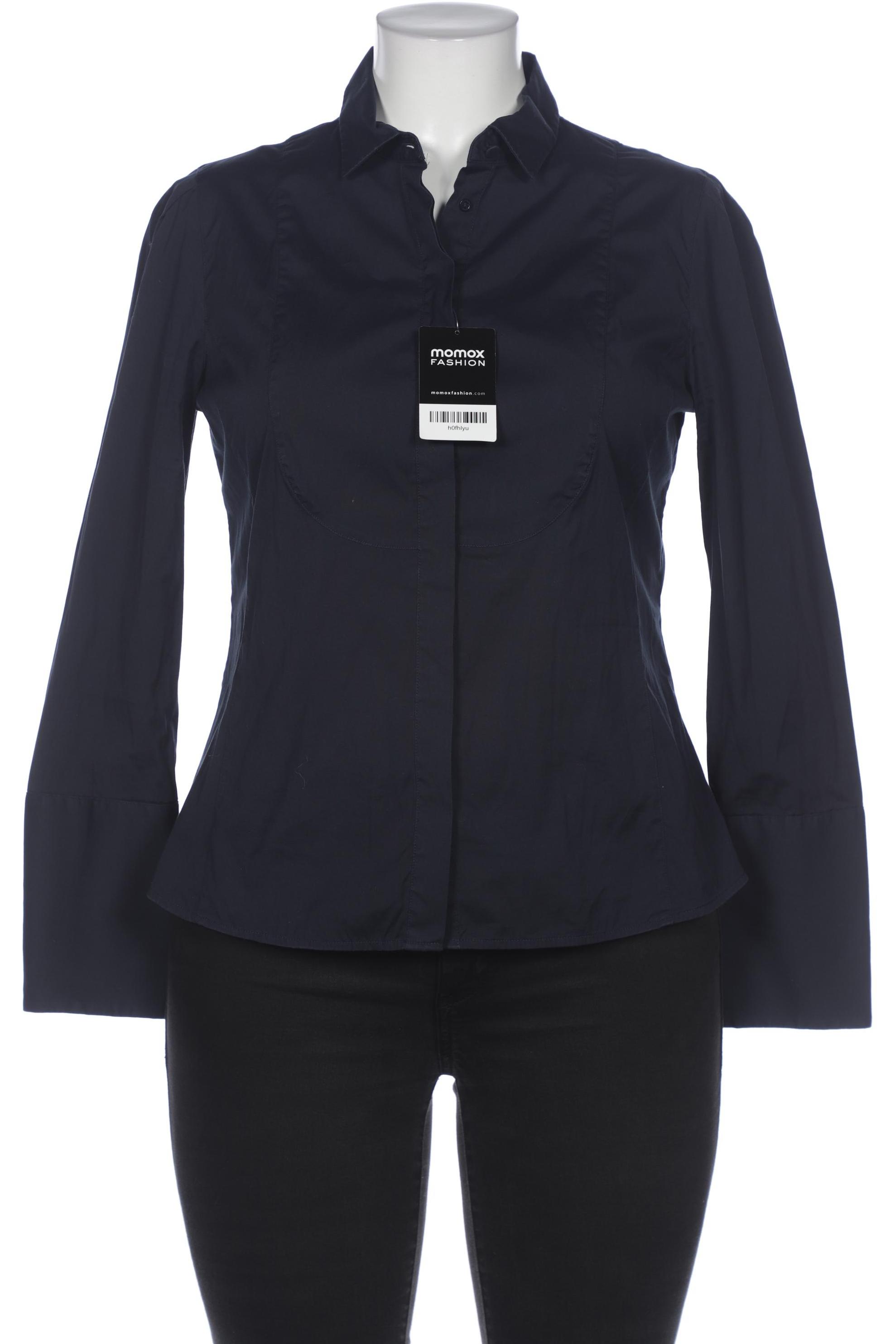 

Massimo Dutti Damen Bluse, marineblau, Gr. 44