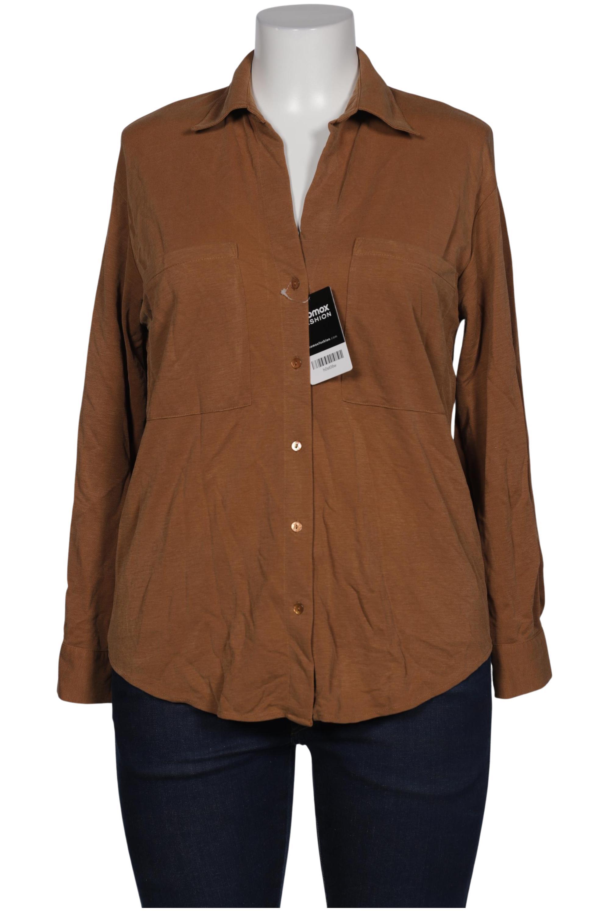 

Massimo Dutti Damen Bluse, braun, Gr. 34