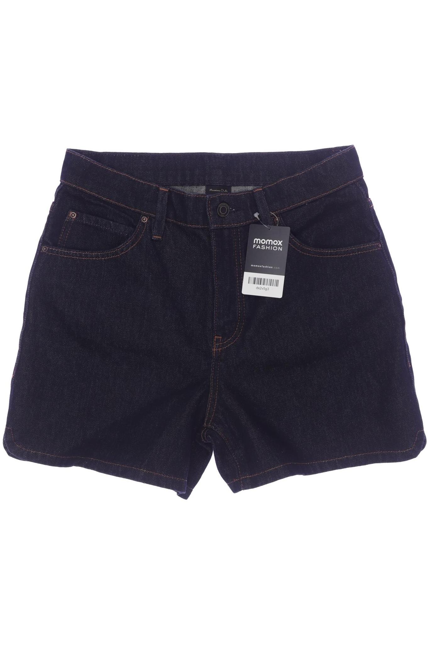 

Massimo Dutti Damen Shorts, marineblau, Gr. 36