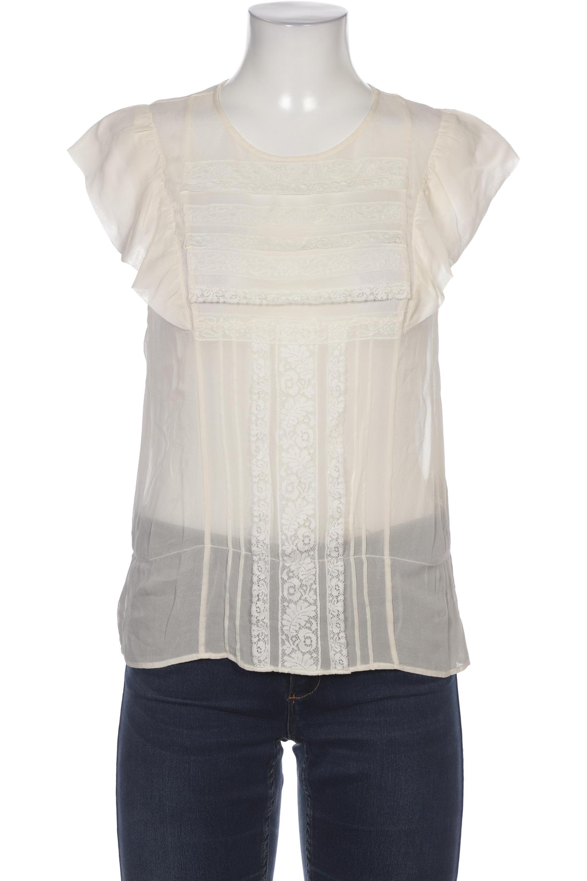 

Massimo Dutti Damen Bluse, cremeweiß