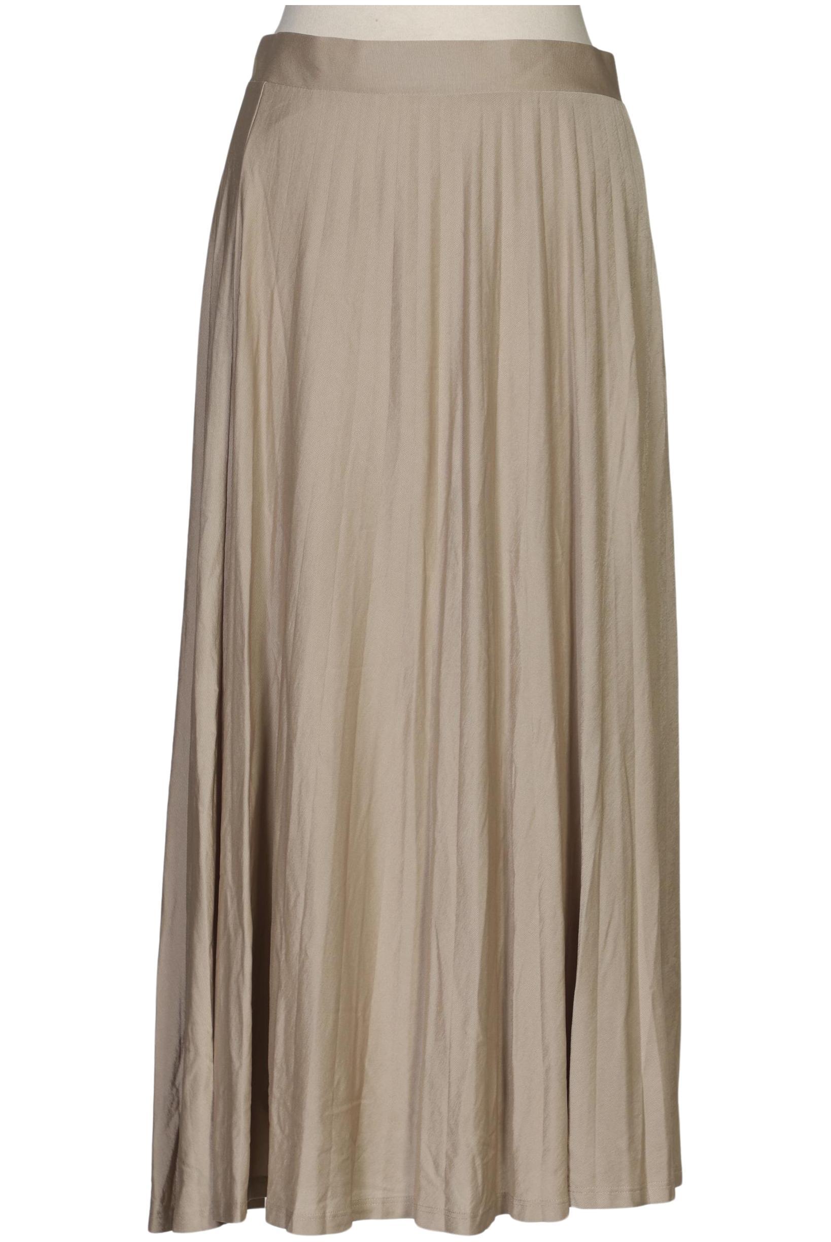 

Massimo Dutti Damen Rock, beige, Gr. 38