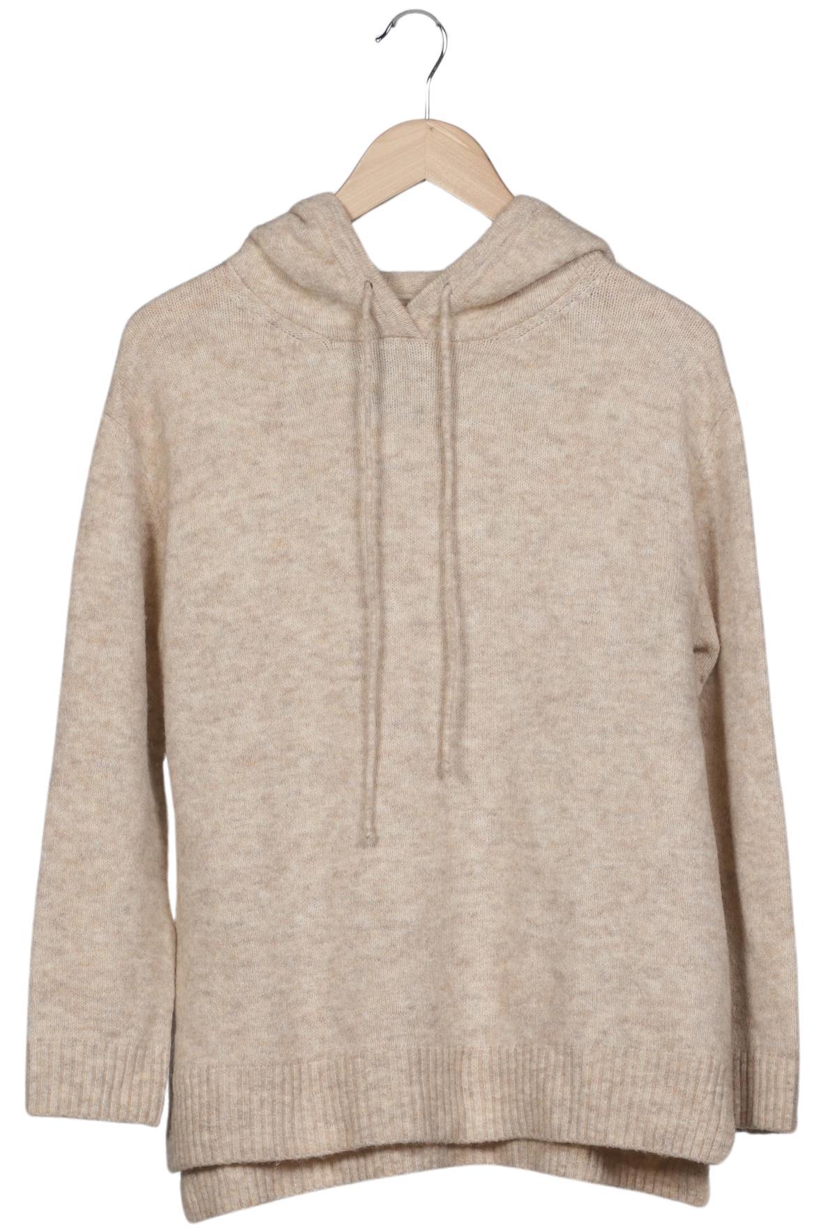 

Massimo Dutti Damen Kapuzenpullover, beige, Gr. 38