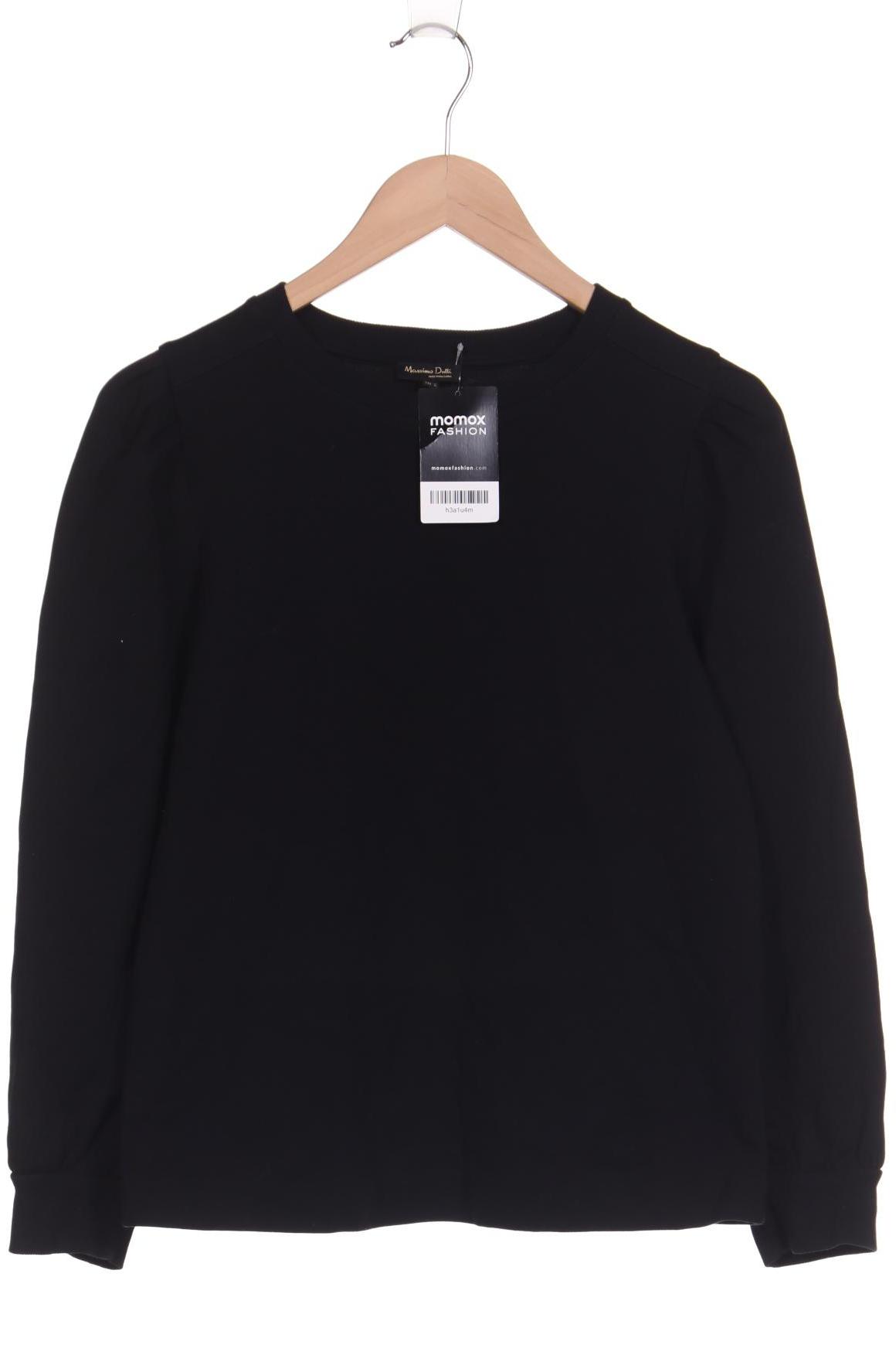 

Massimo Dutti Damen Langarmshirt, schwarz, Gr. 38