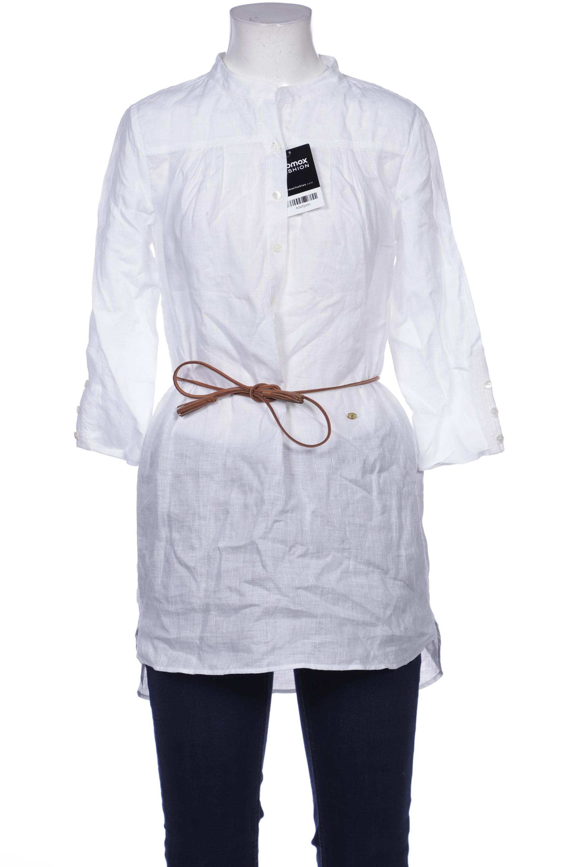 

Massimo Dutti Damen Bluse, weiß, Gr. 38