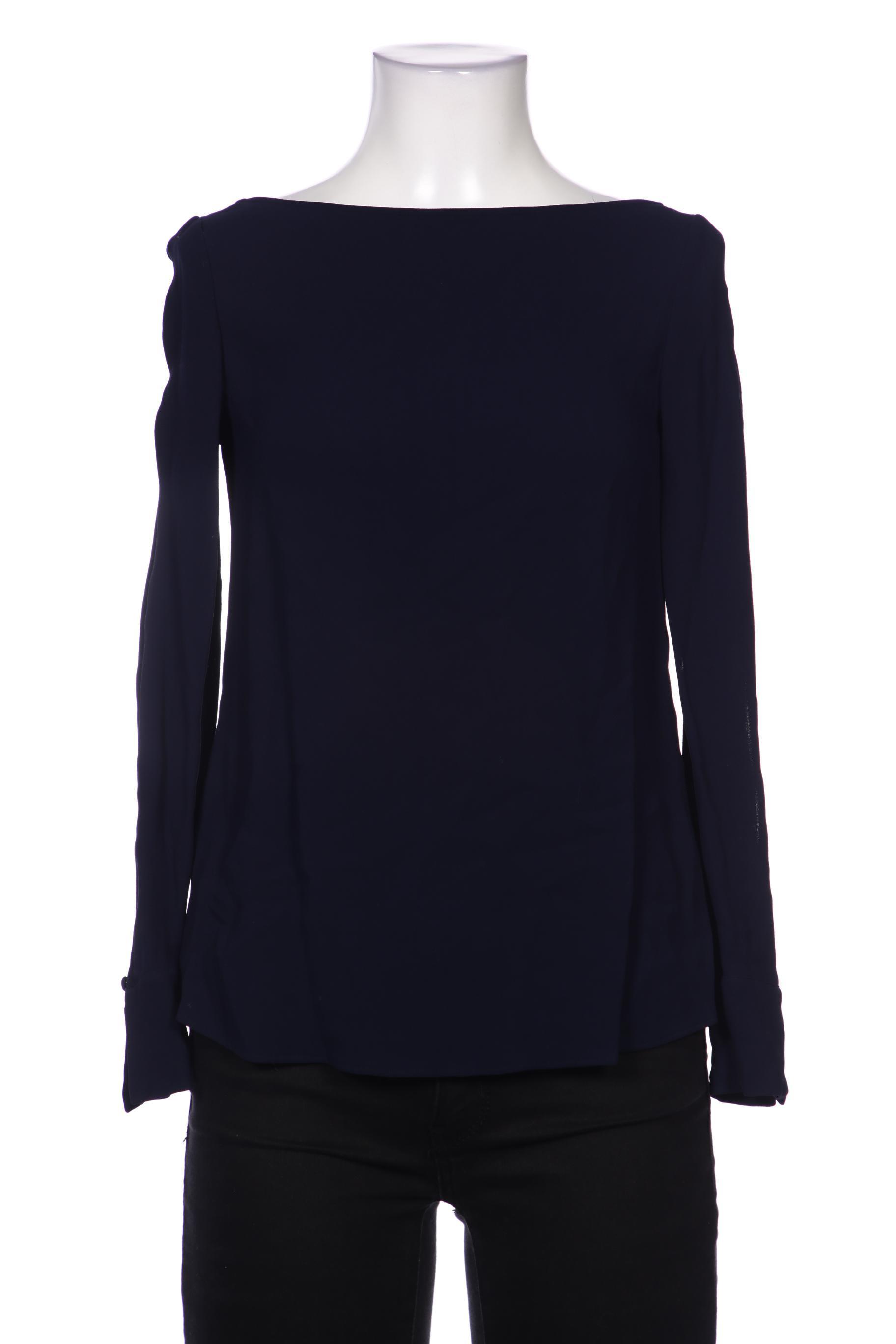 

Massimo Dutti Damen Bluse, marineblau, Gr. 34