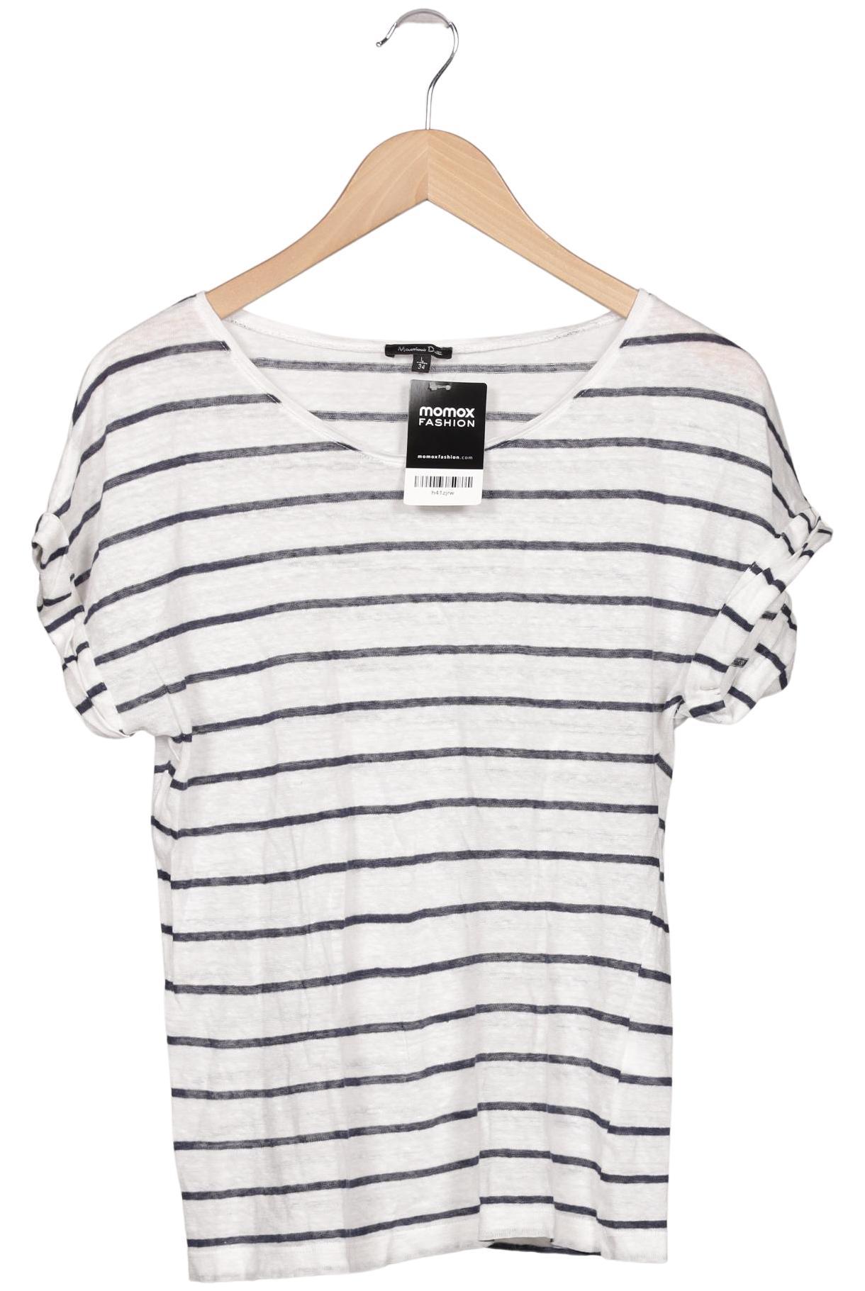 

Massimo Dutti Damen T-Shirt, weiß, Gr. 42