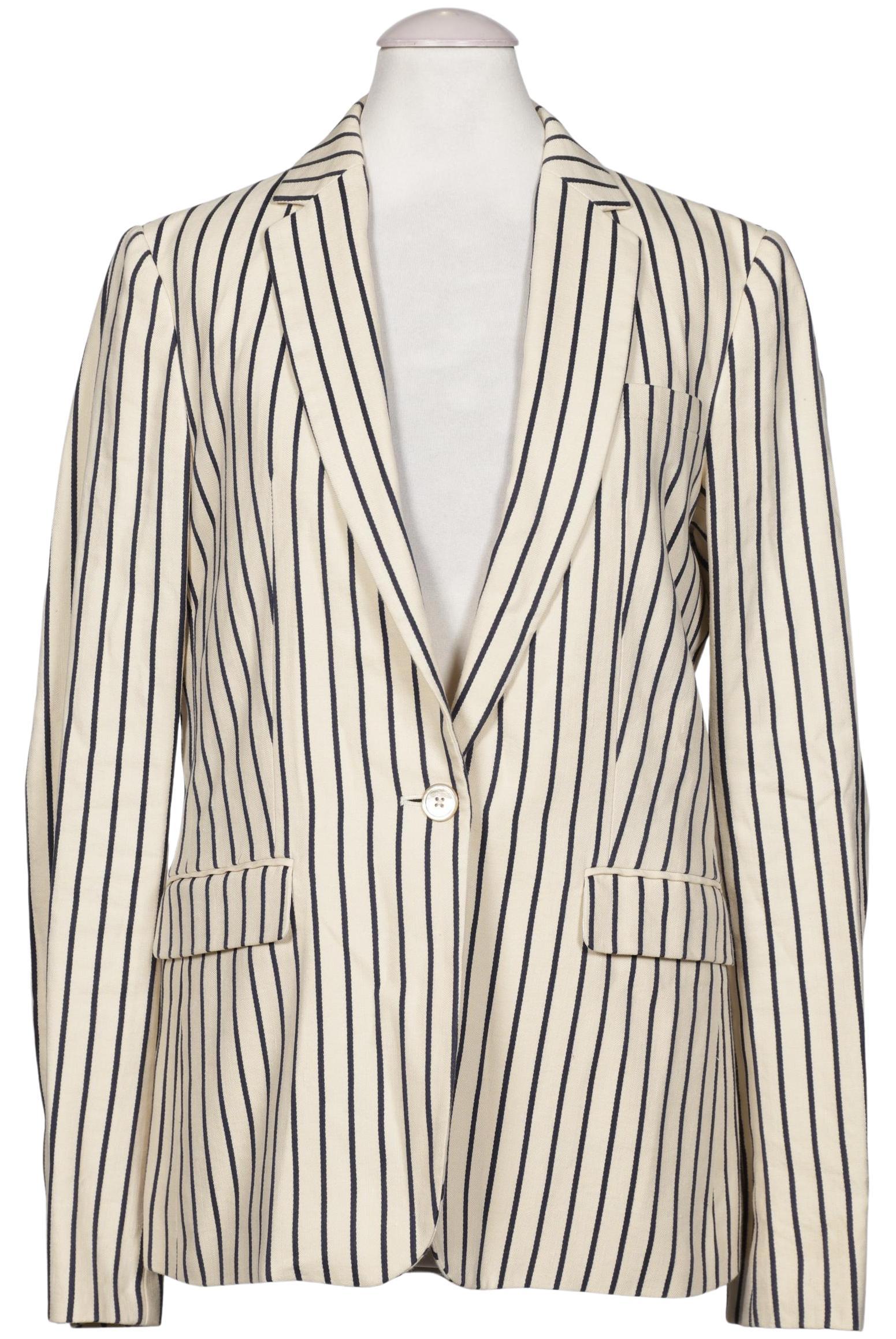 

Massimo Dutti Damen Blazer, cremeweiß, Gr. 38