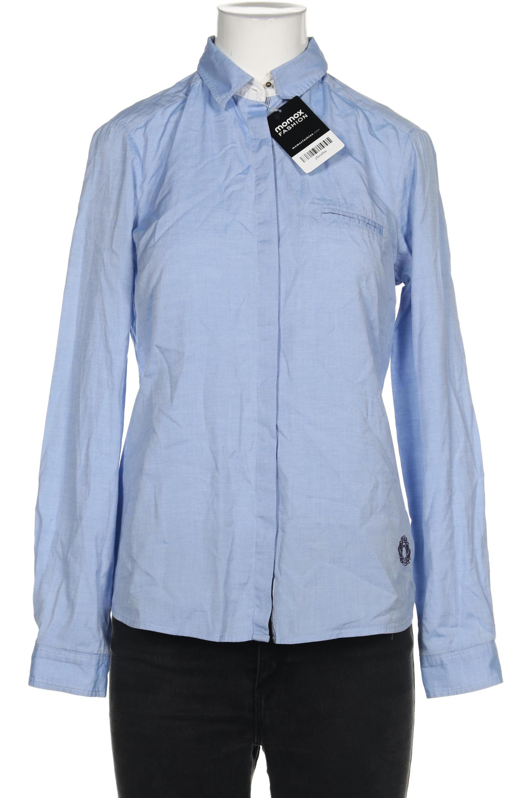 

Massimo Dutti Damen Bluse, hellblau, Gr. 38