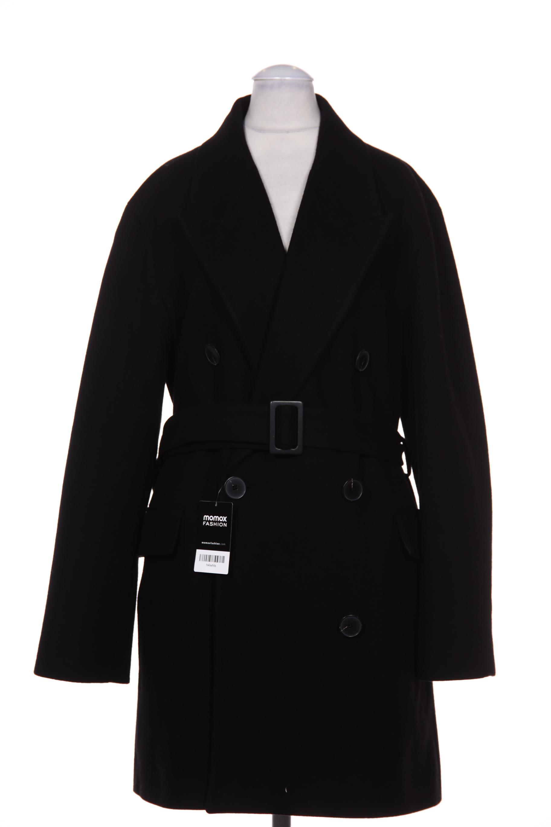

Massimo Dutti Damen Mantel, schwarz, Gr. 36