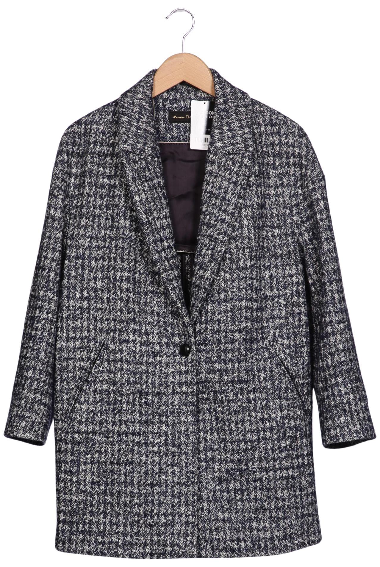 

Massimo Dutti Damen Mantel, grau, Gr. 38