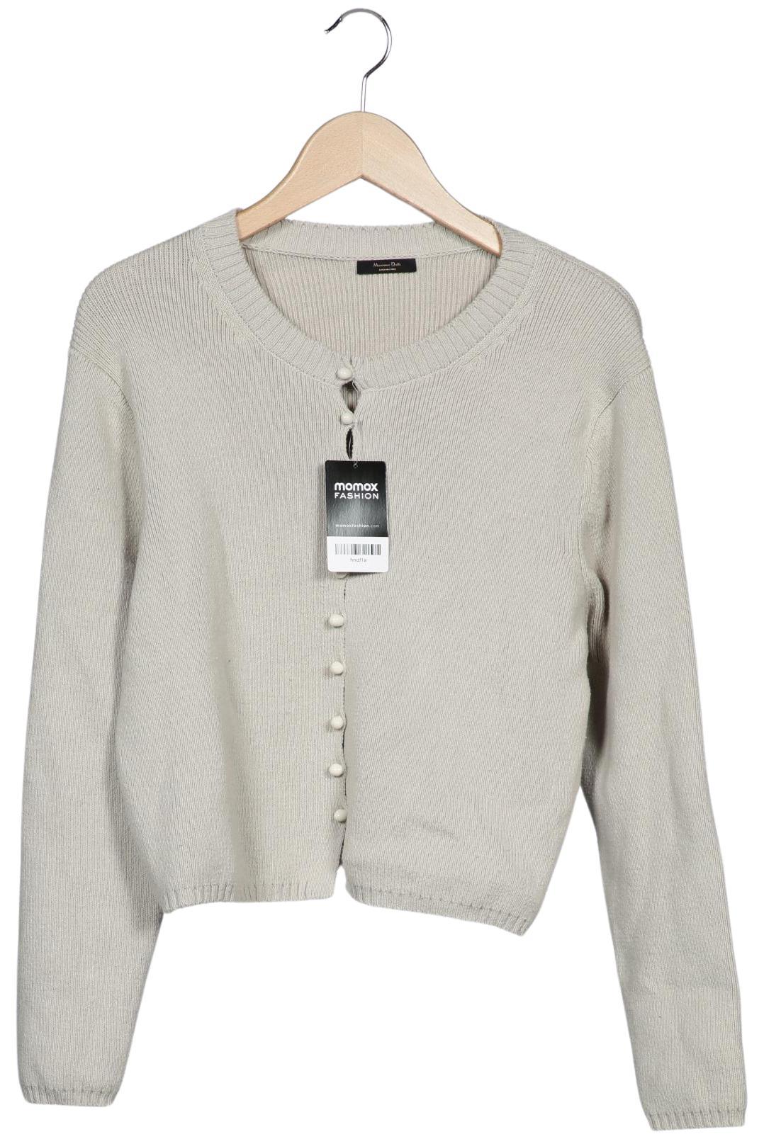 

Massimo Dutti Damen Strickjacke, beige, Gr. 42