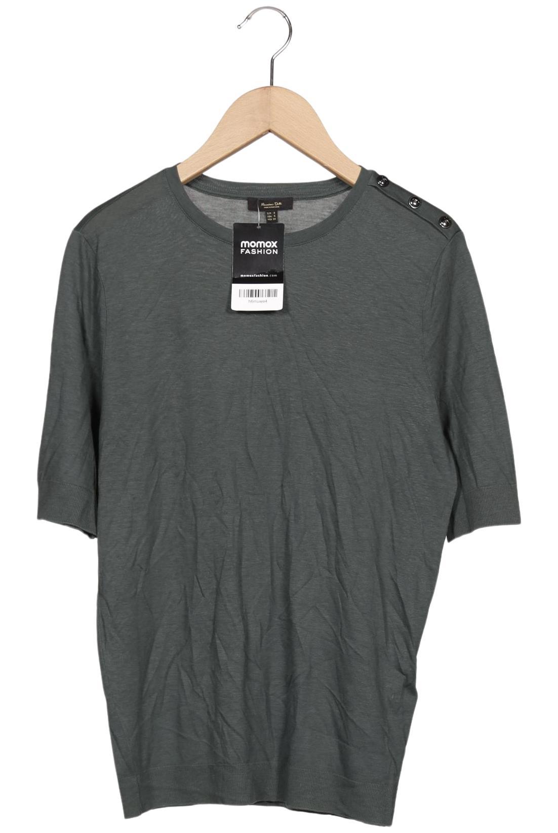 

Massimo Dutti Damen T-Shirt, grün, Gr. 36
