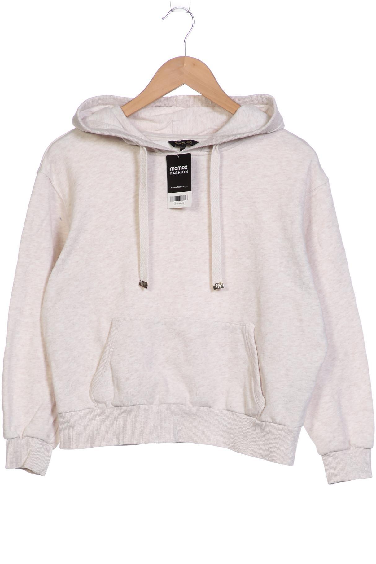 

Massimo Dutti Damen Kapuzenpullover, cremeweiß