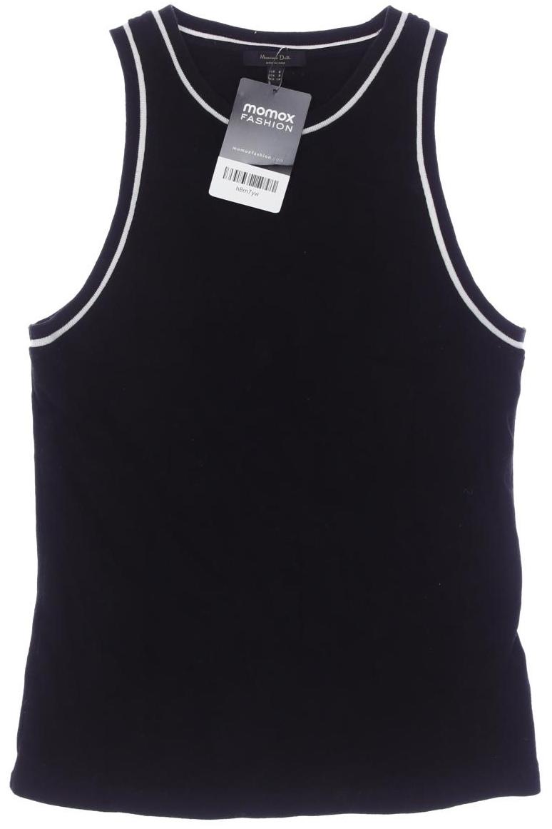 

Massimo Dutti Damen Top, schwarz, Gr. 36