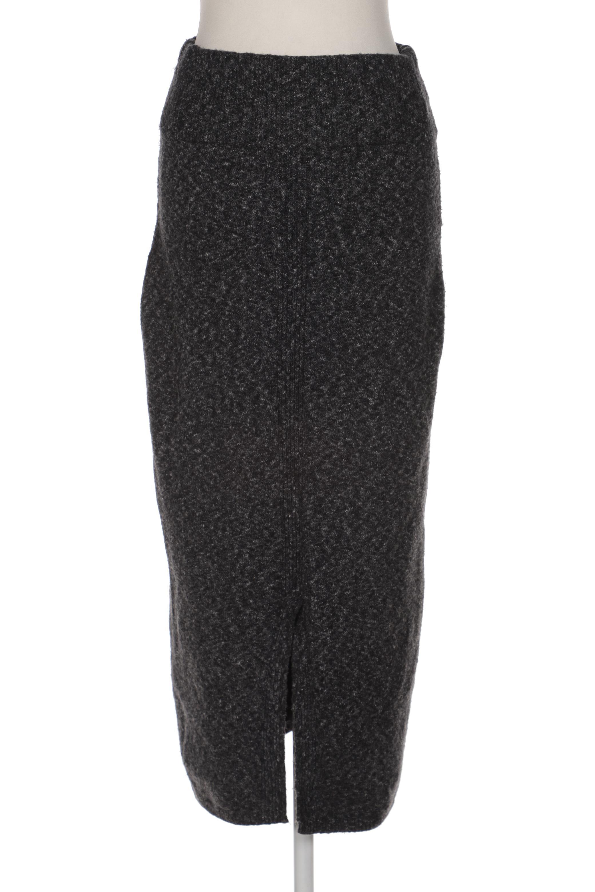 

Massimo Dutti Damen Rock, grau, Gr. 34