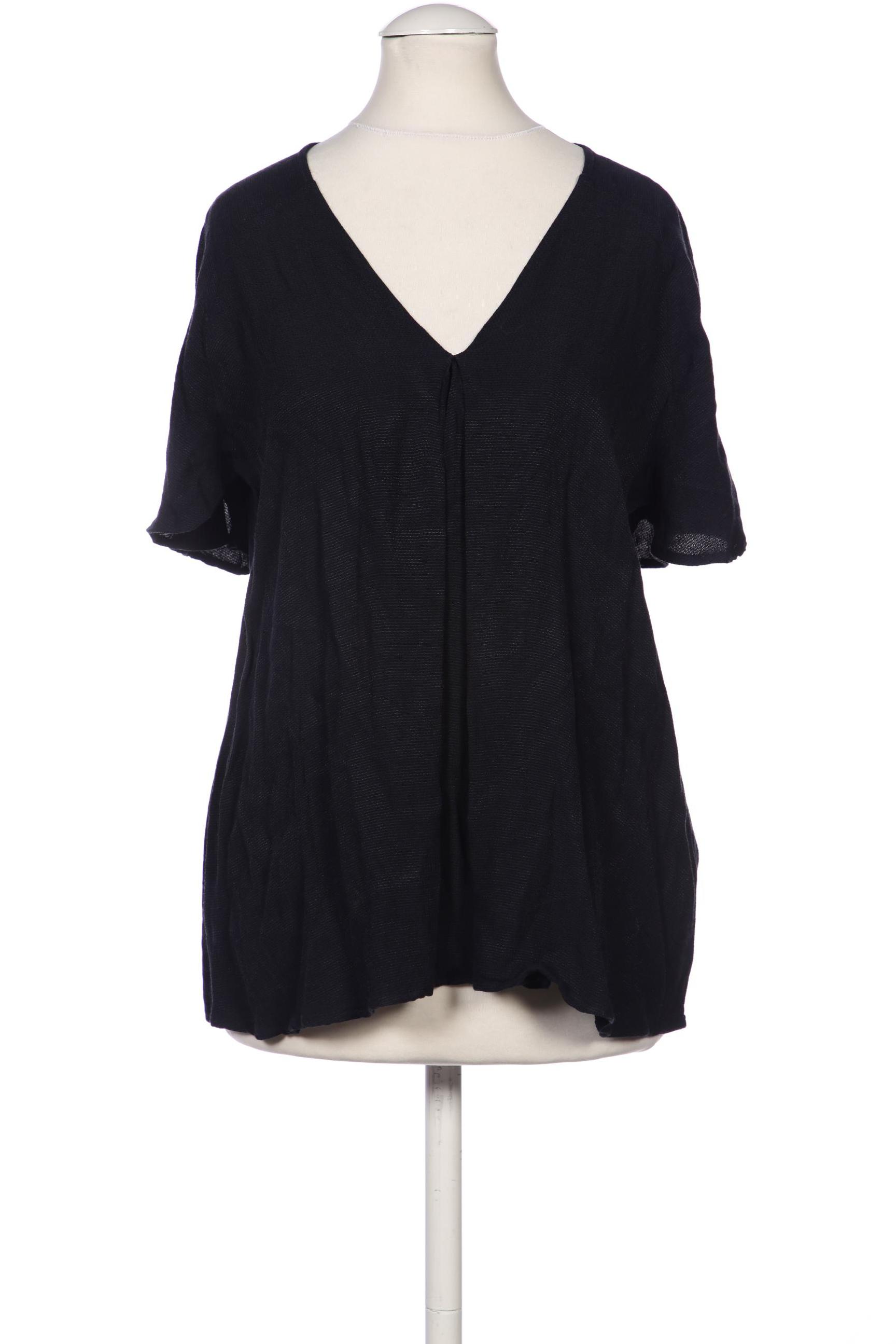 

Massimo Dutti Damen Bluse, marineblau, Gr. 36