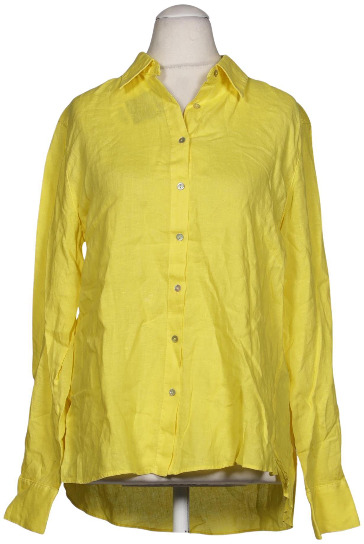 

Massimo Dutti Damen Bluse, gelb, Gr. 38